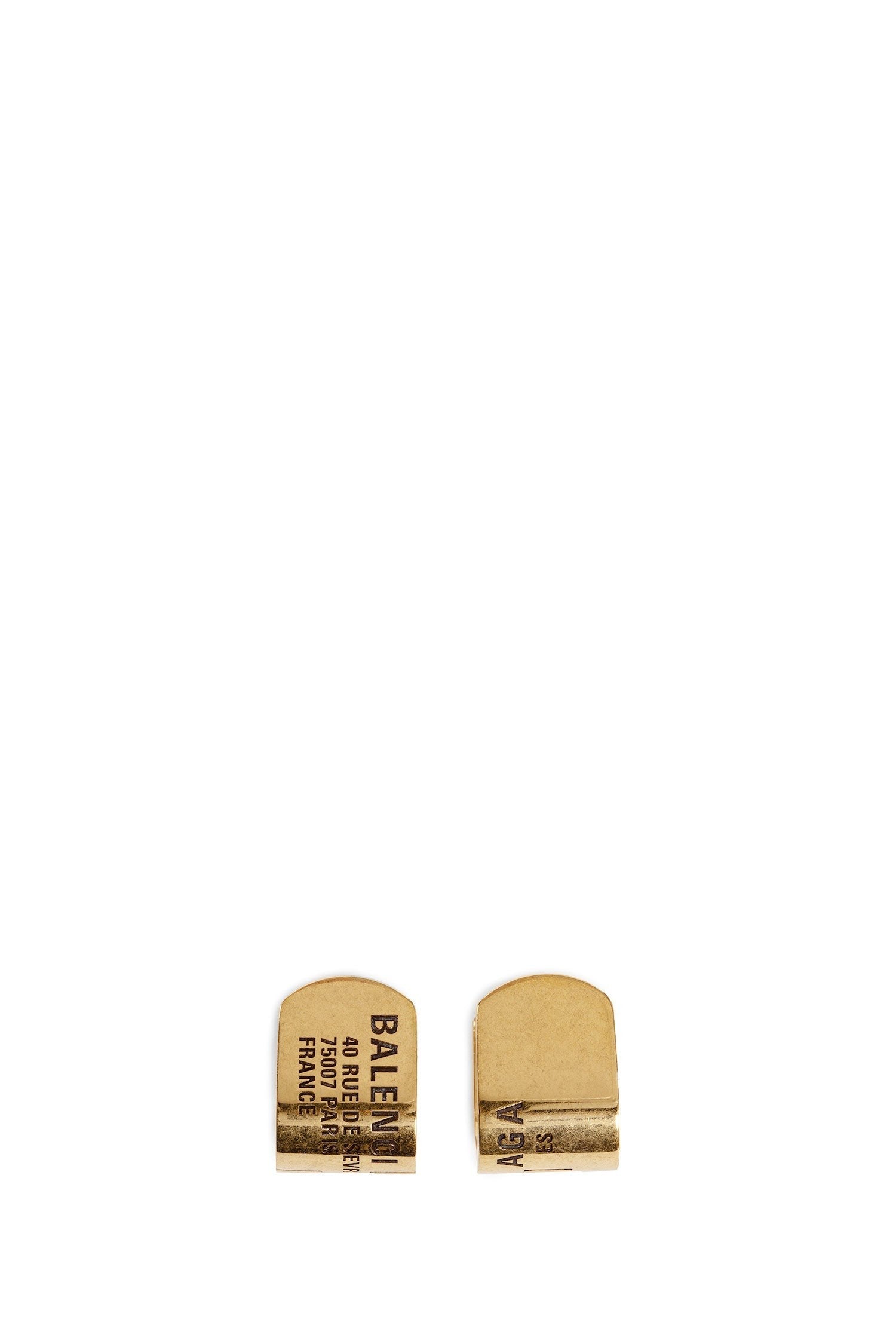 Tag Stud Earrings