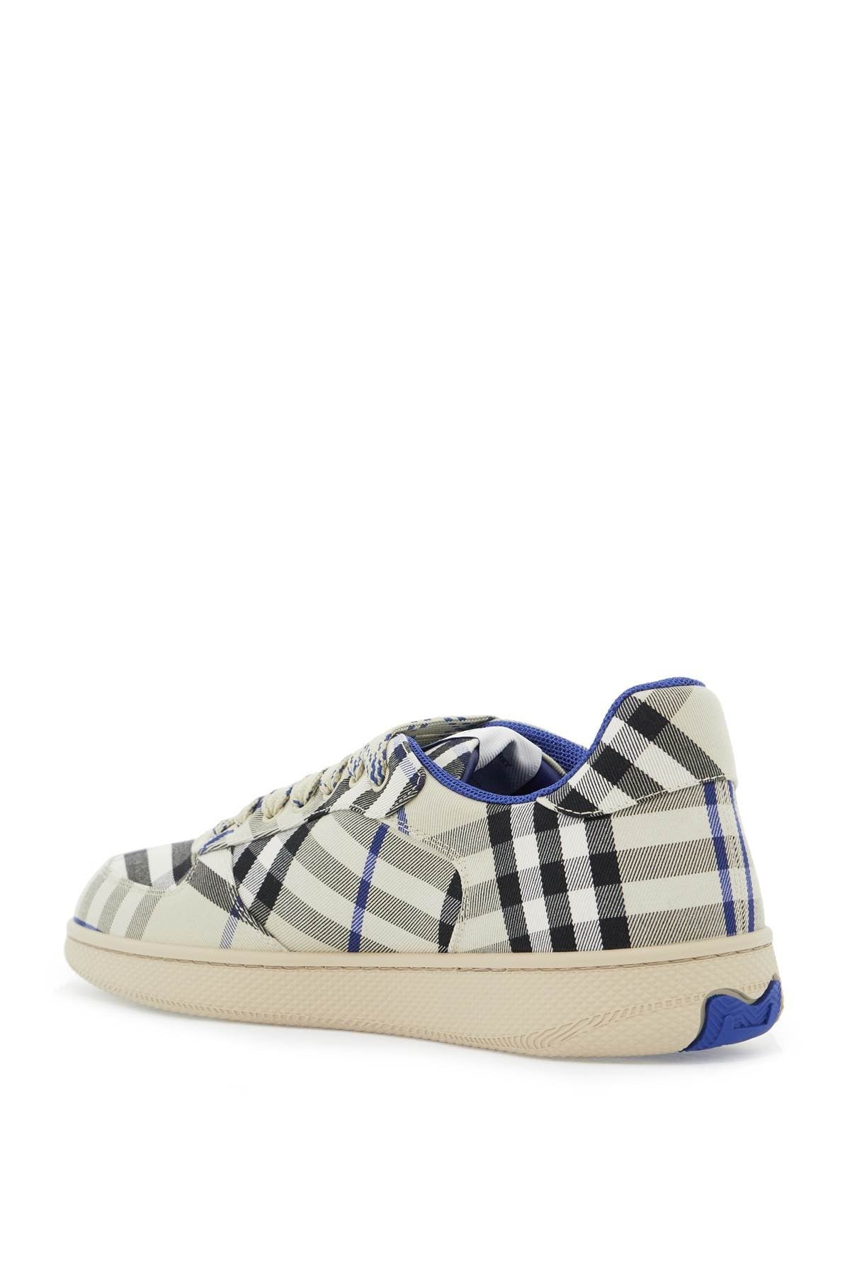 terrace check sneakers