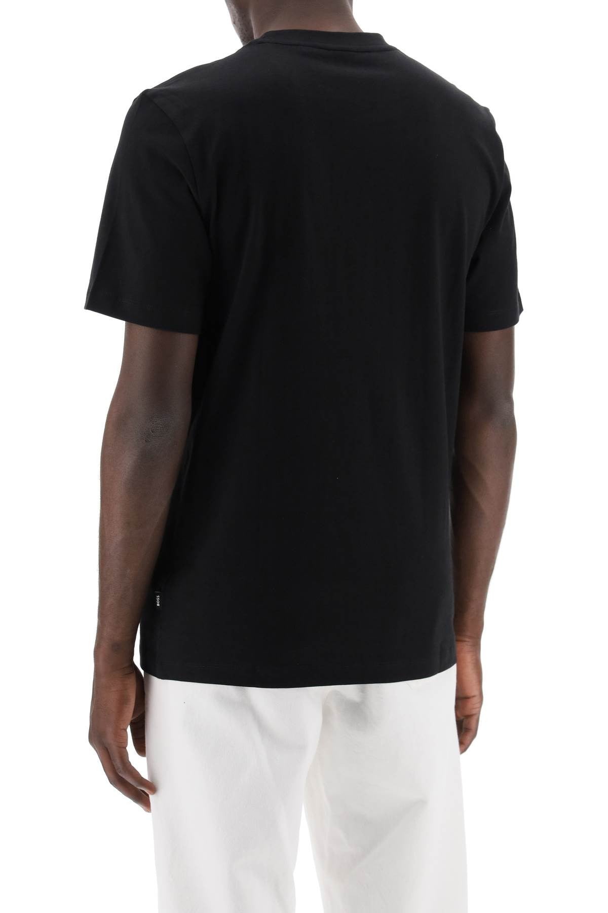 tiburt 354 logo print t-shirt