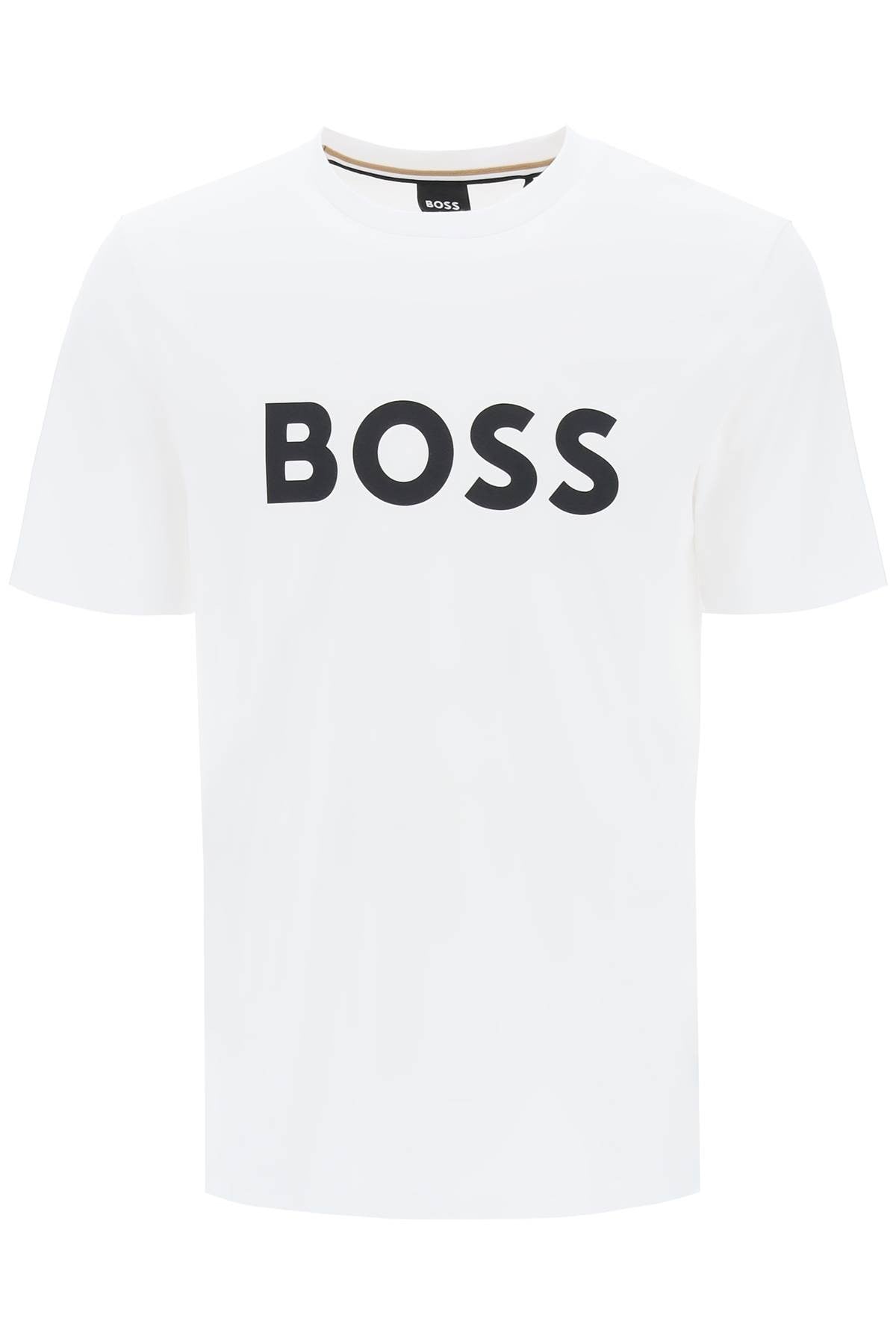 tiburt 354 logo print t-shirt