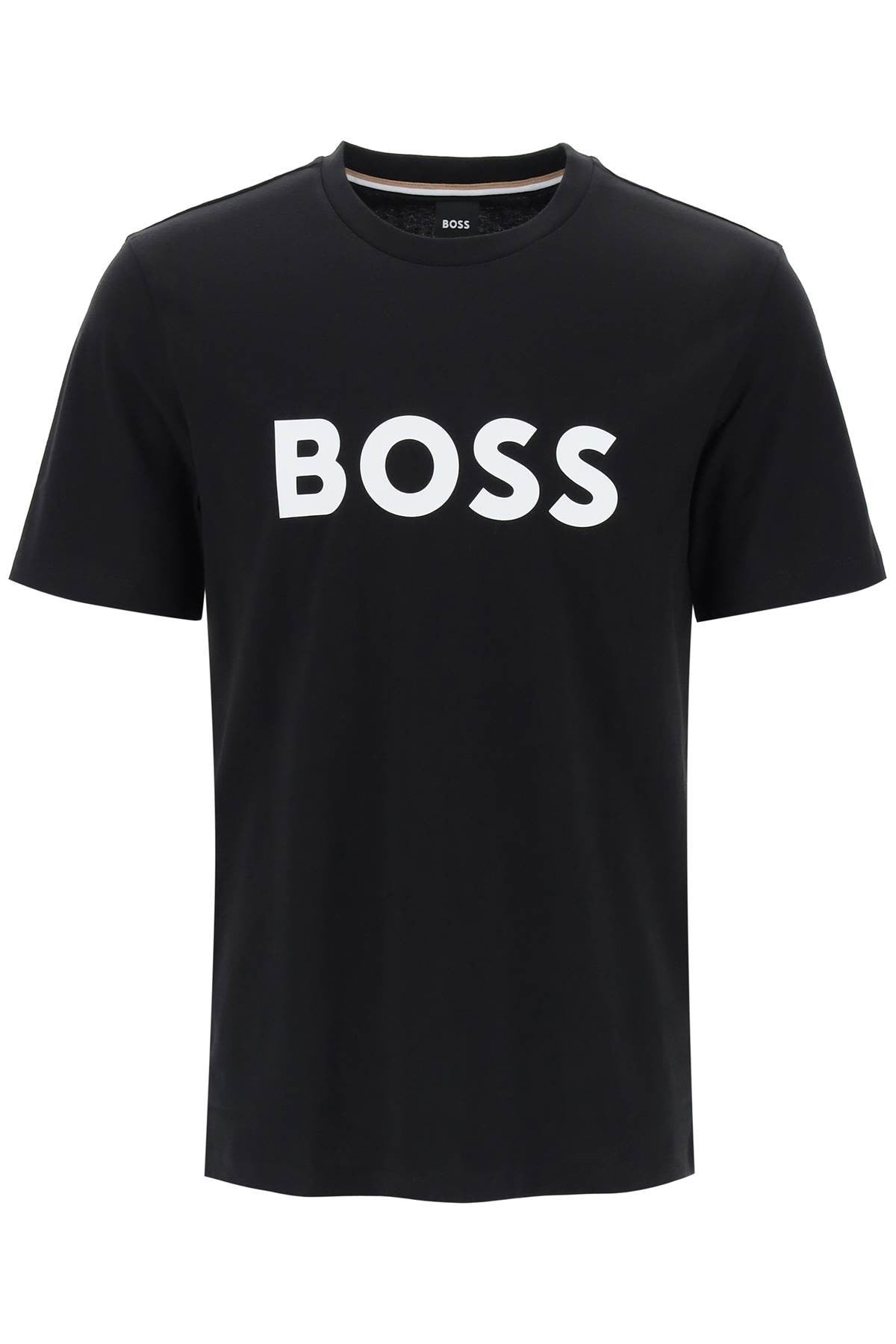 tiburt 354 logo print t-shirt