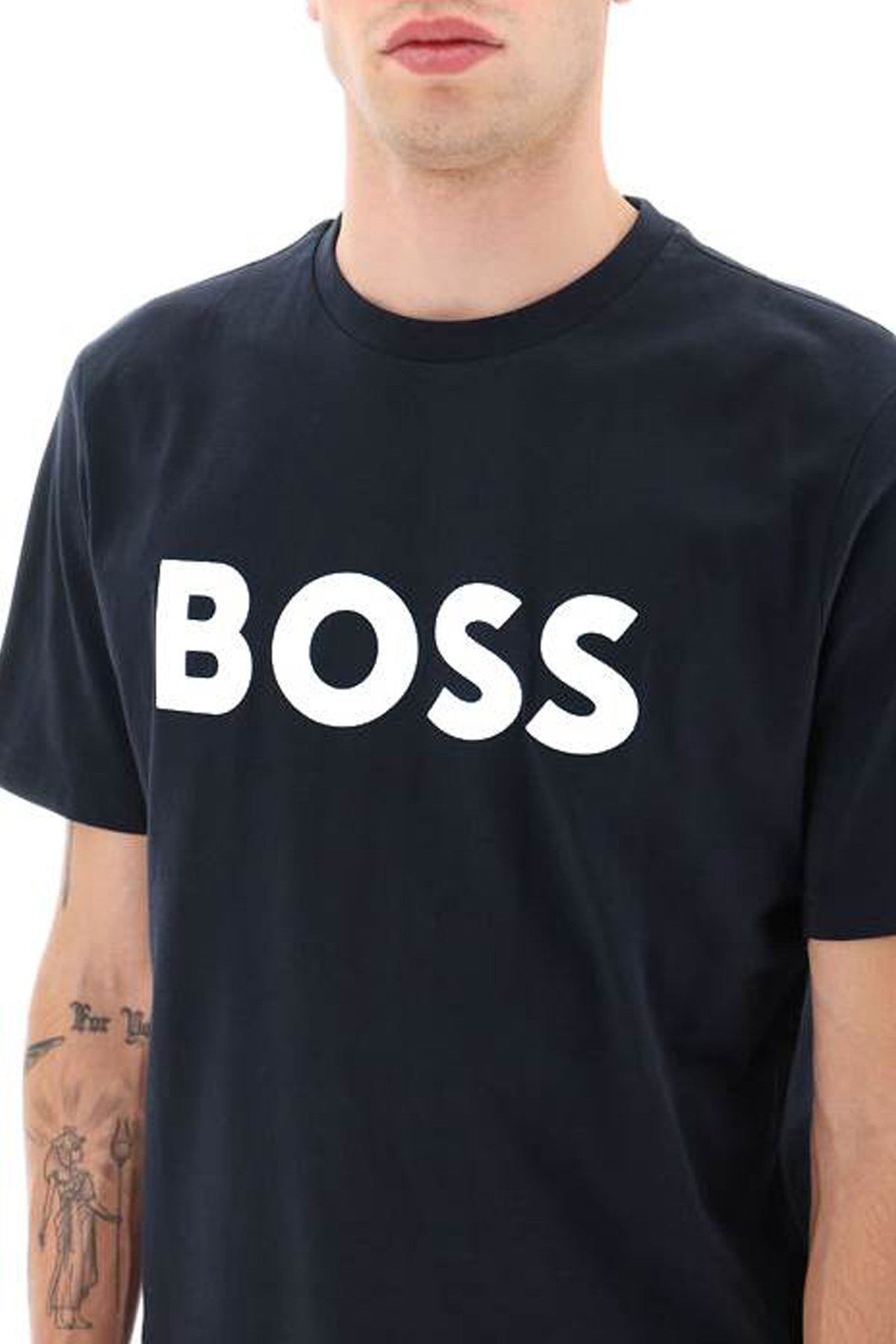tiburt 354 logo print t-shirt