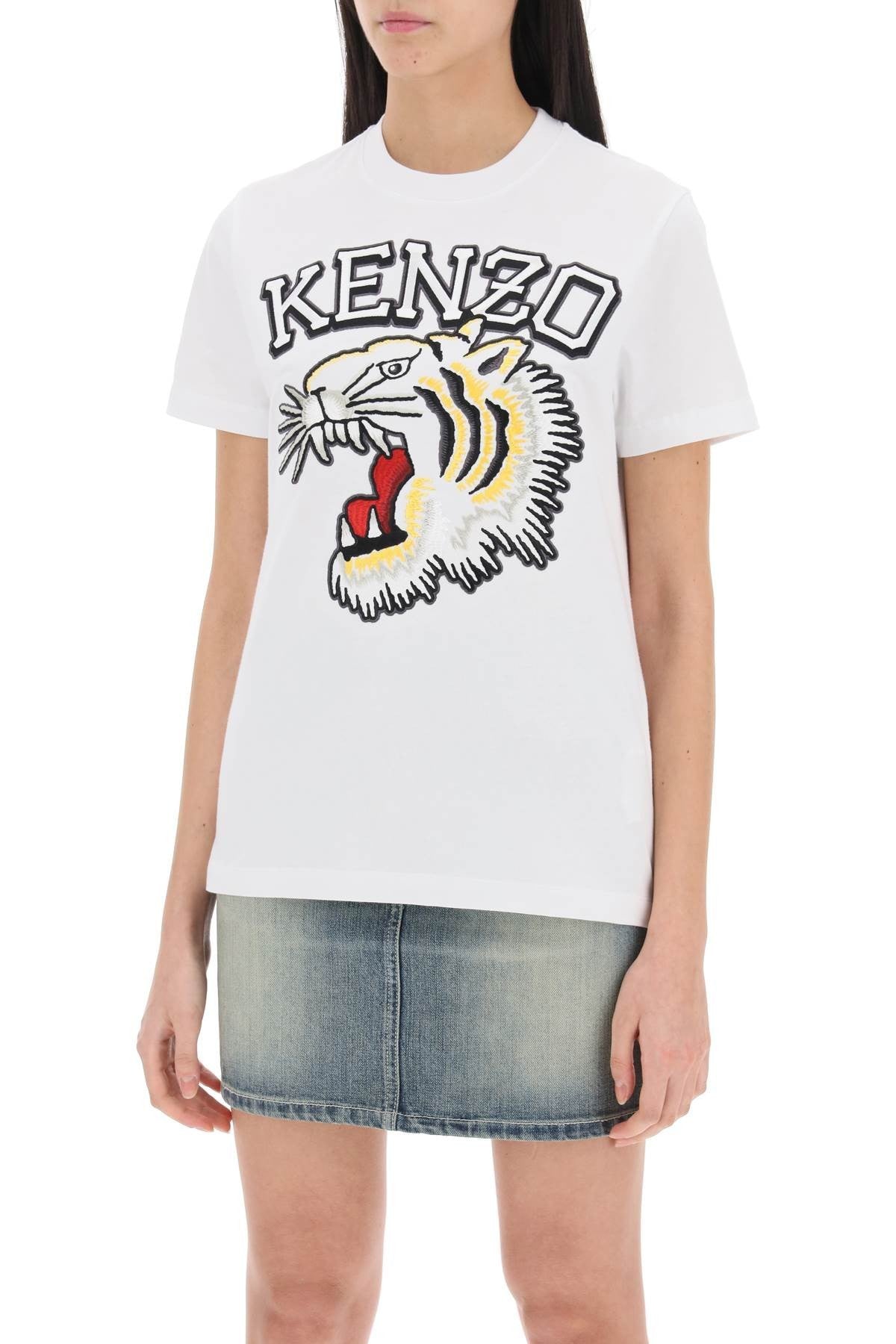 tiger varsity crew-neck t-shirt