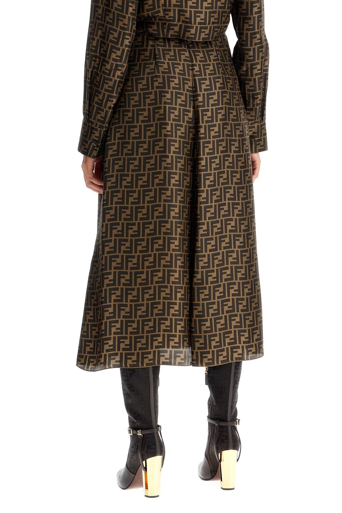 twill ff skirt in italian