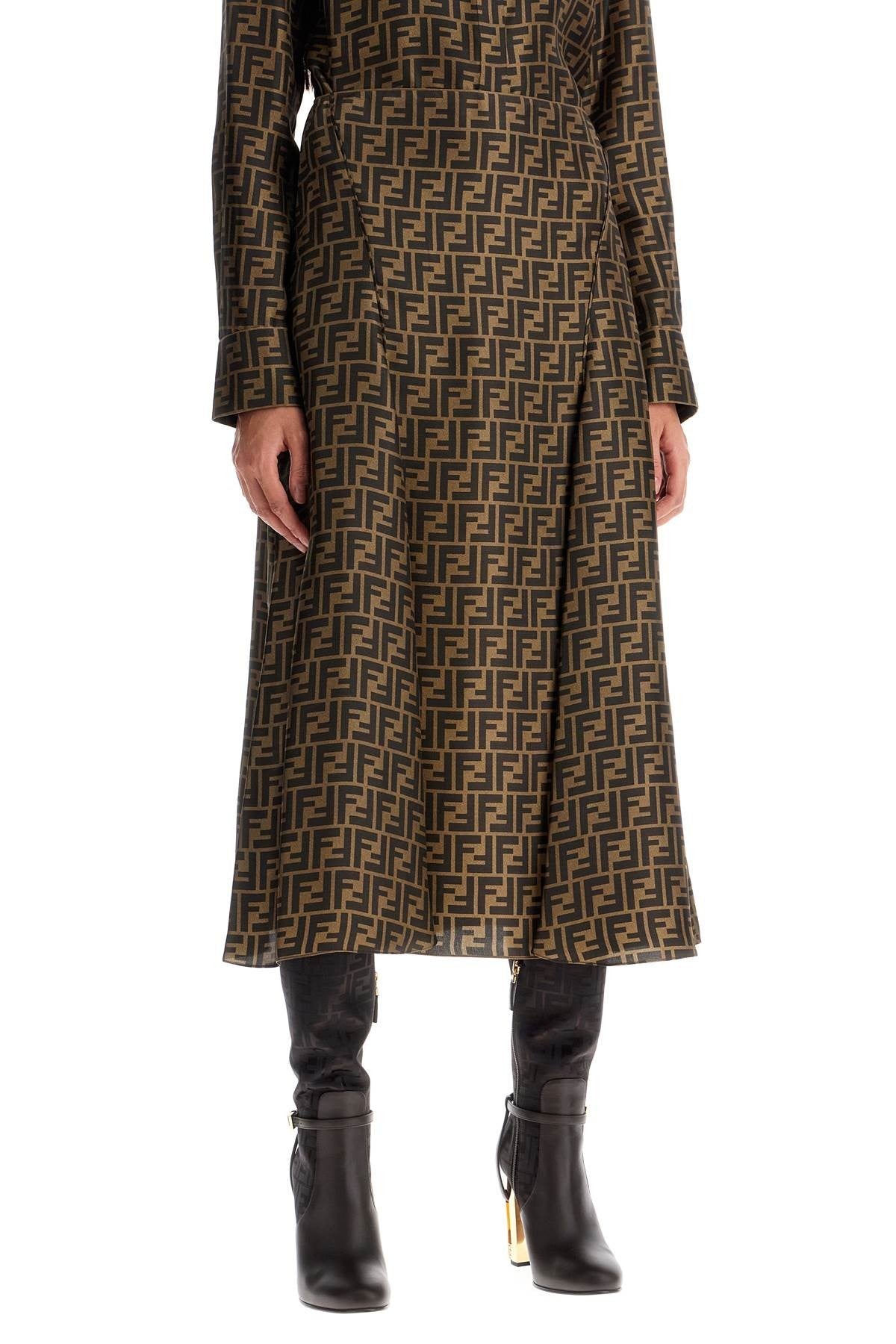 twill ff skirt in italian