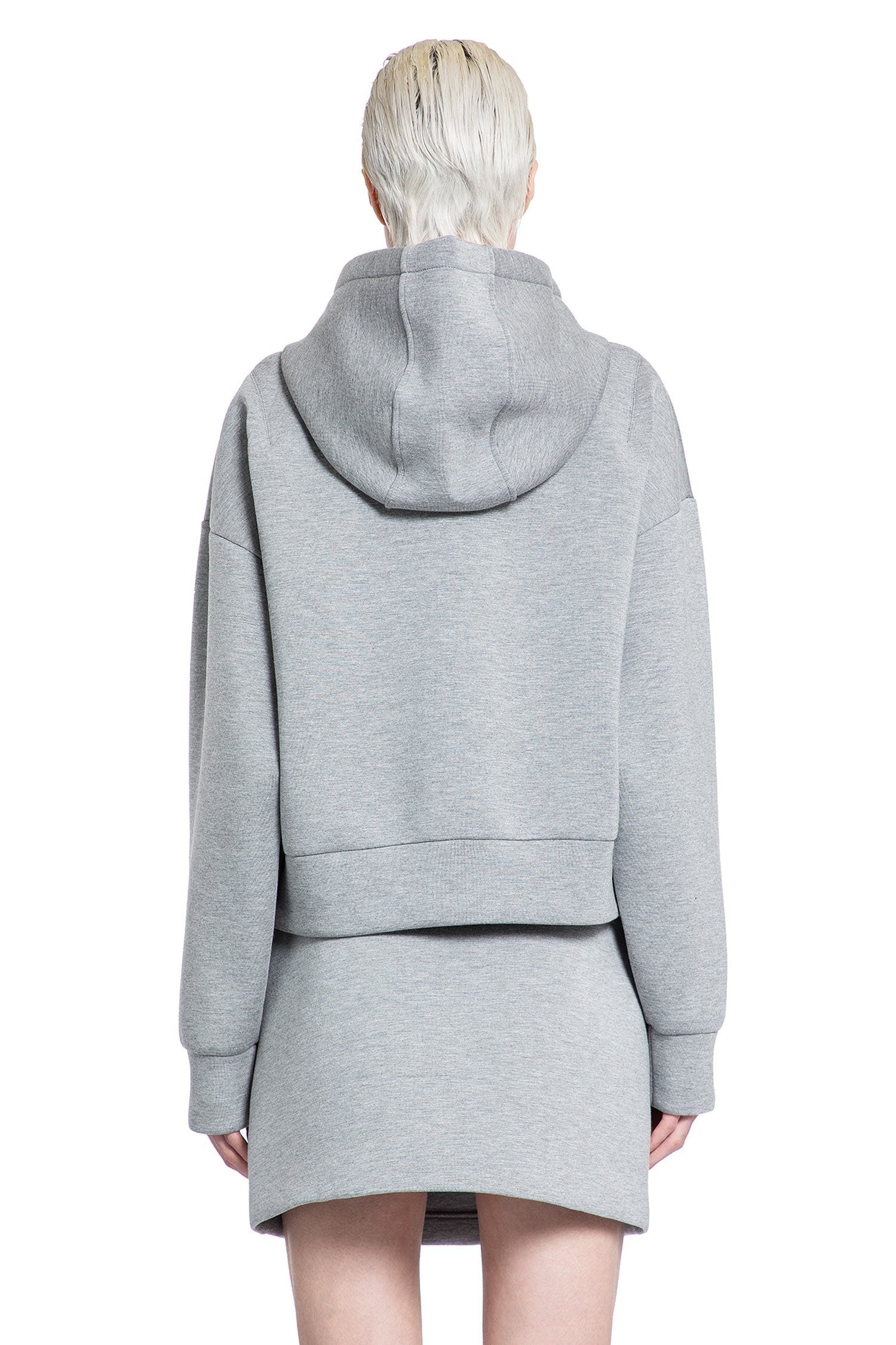 Viscose Jersey Logo Hoodie