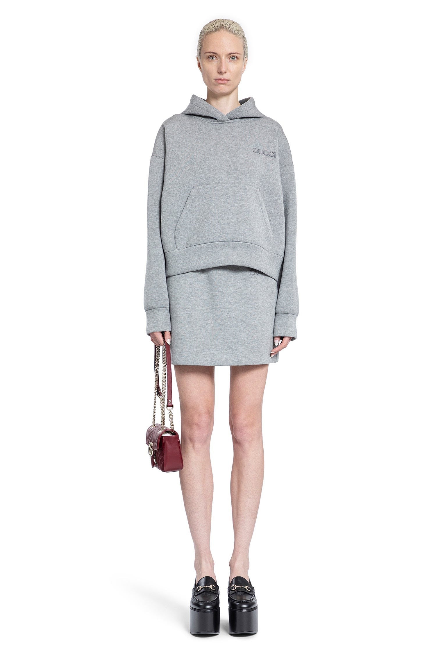 Viscose Jersey Mini Skirt