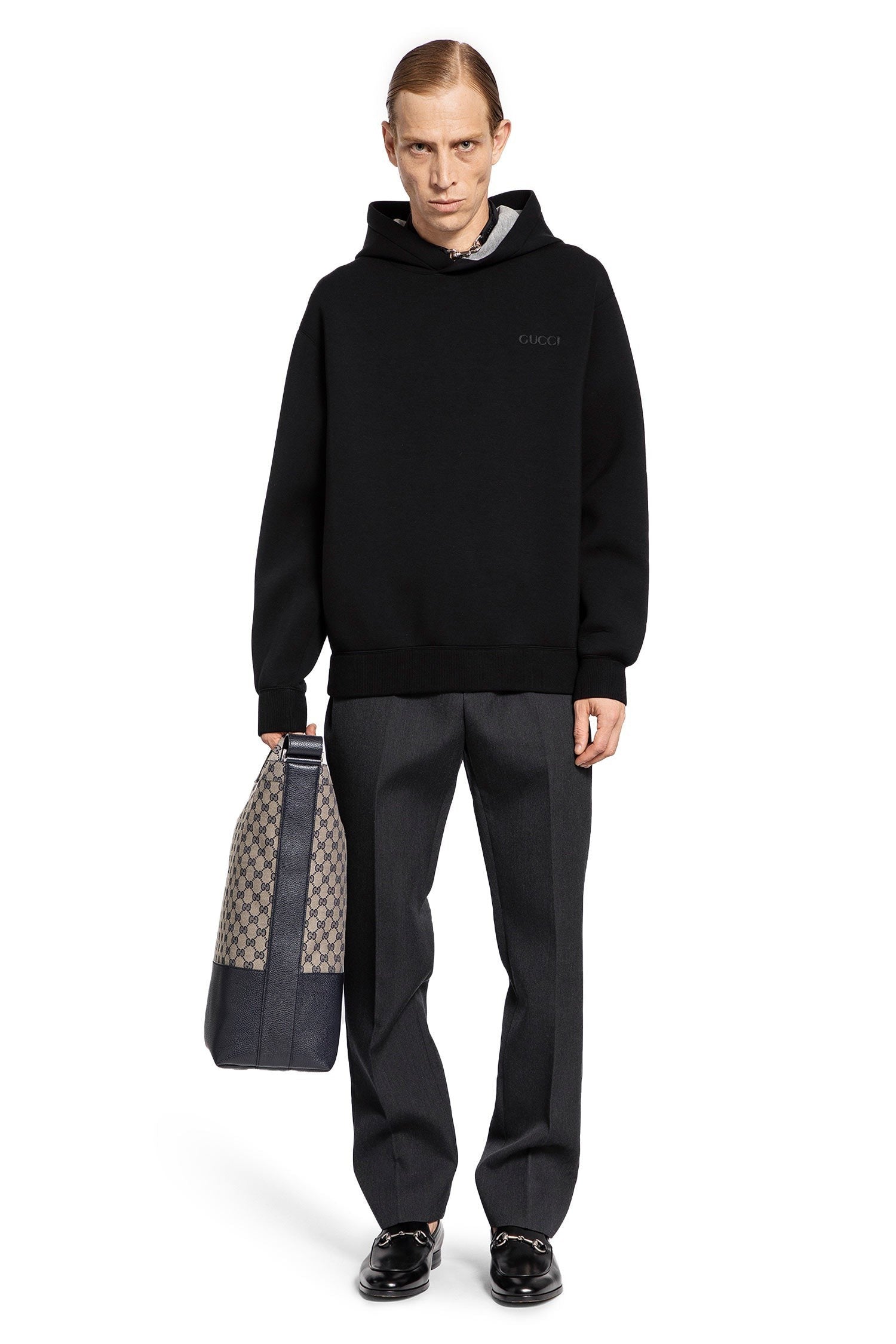Viscose Logo Hoodie