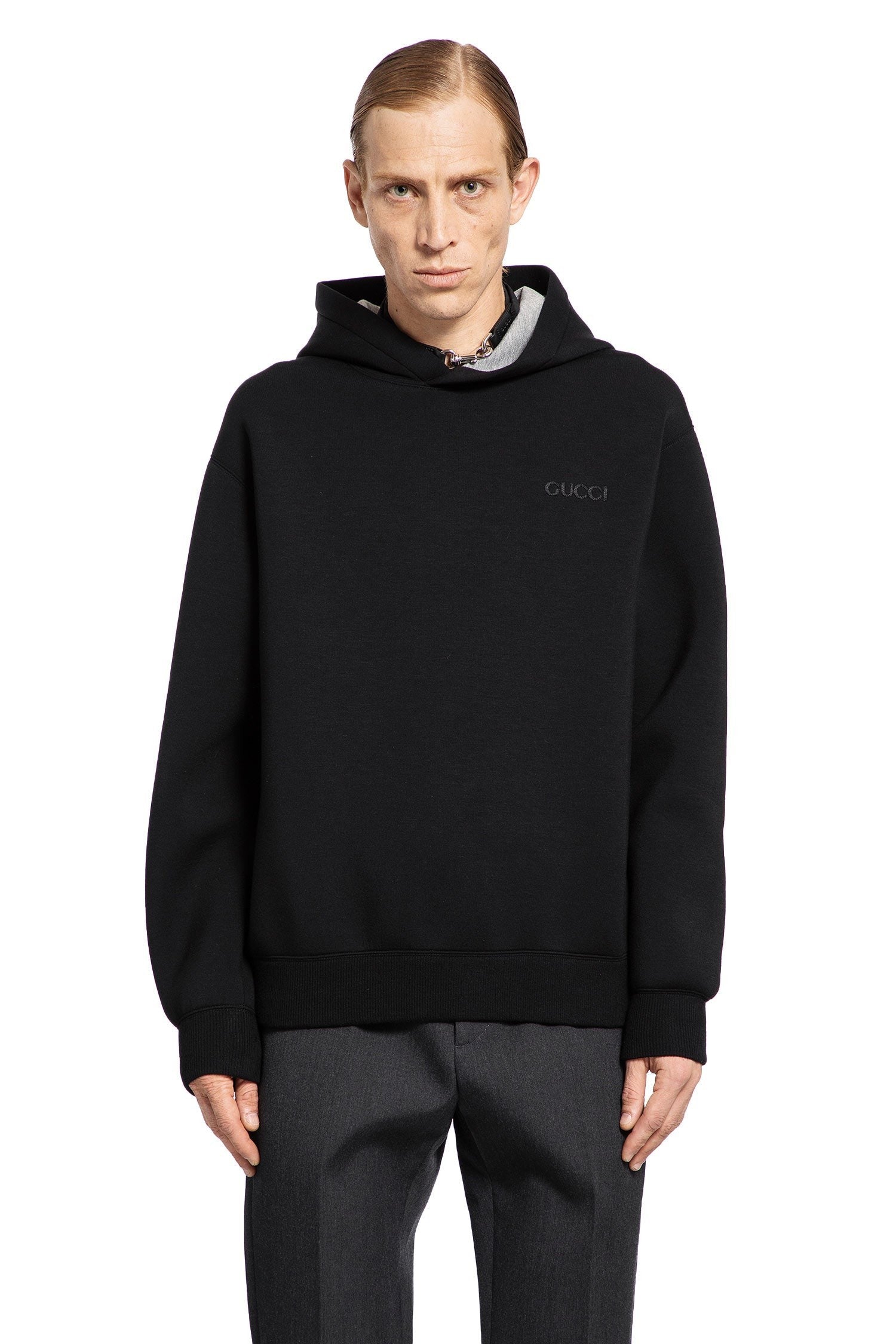 Viscose Logo Hoodie