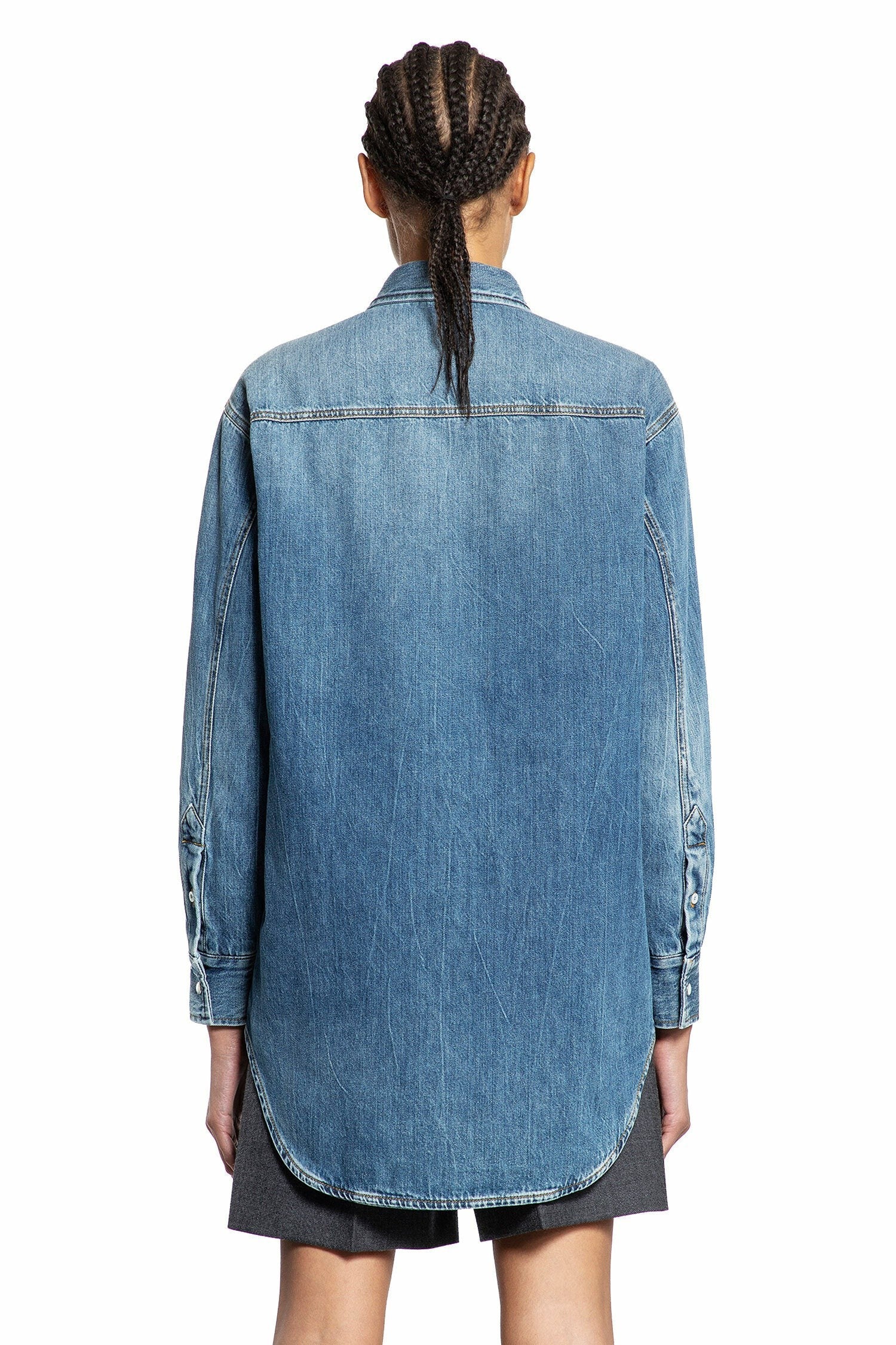 Washed Organic Denim Shirt