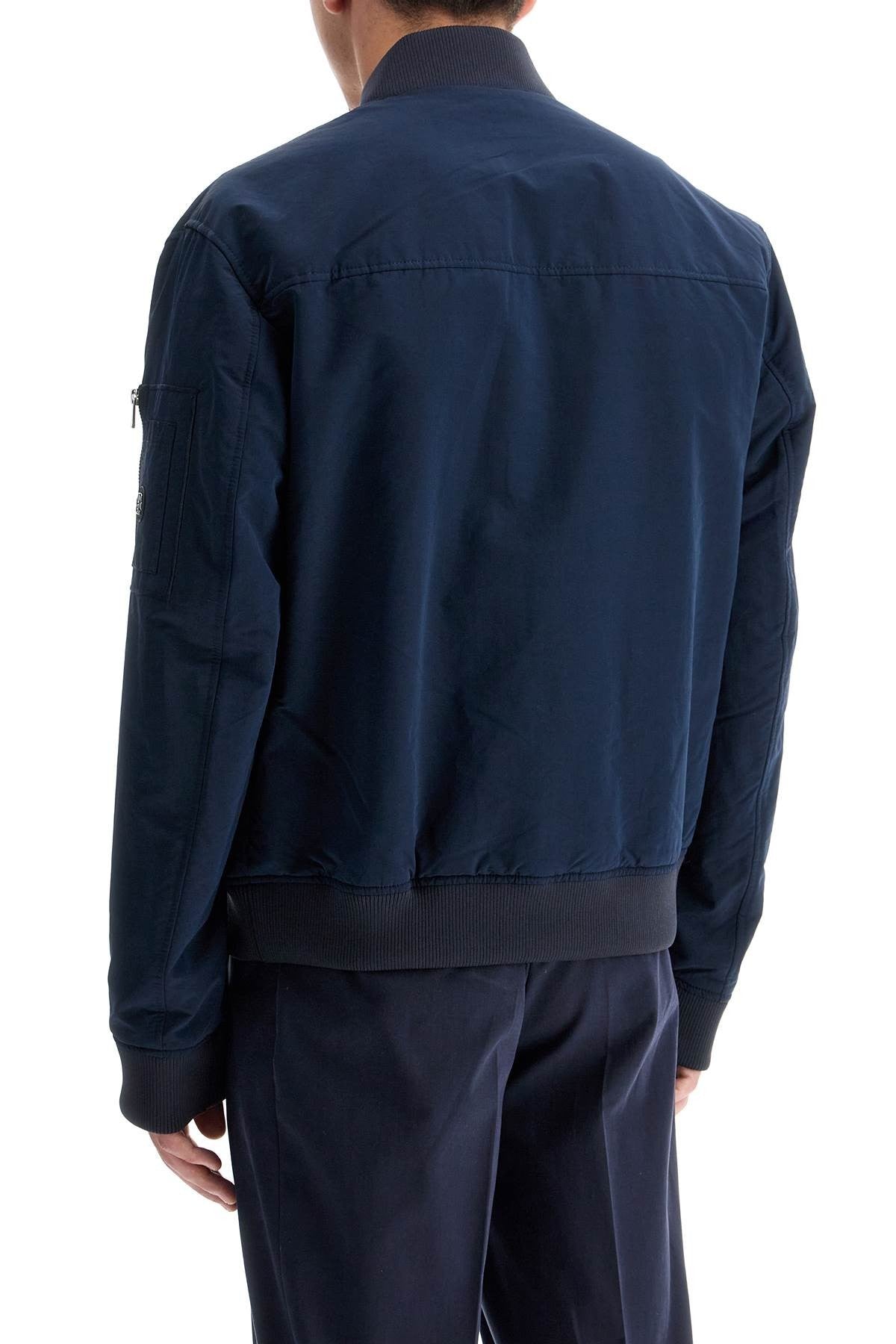 Waterproof Regular Fit Bomber Jacket