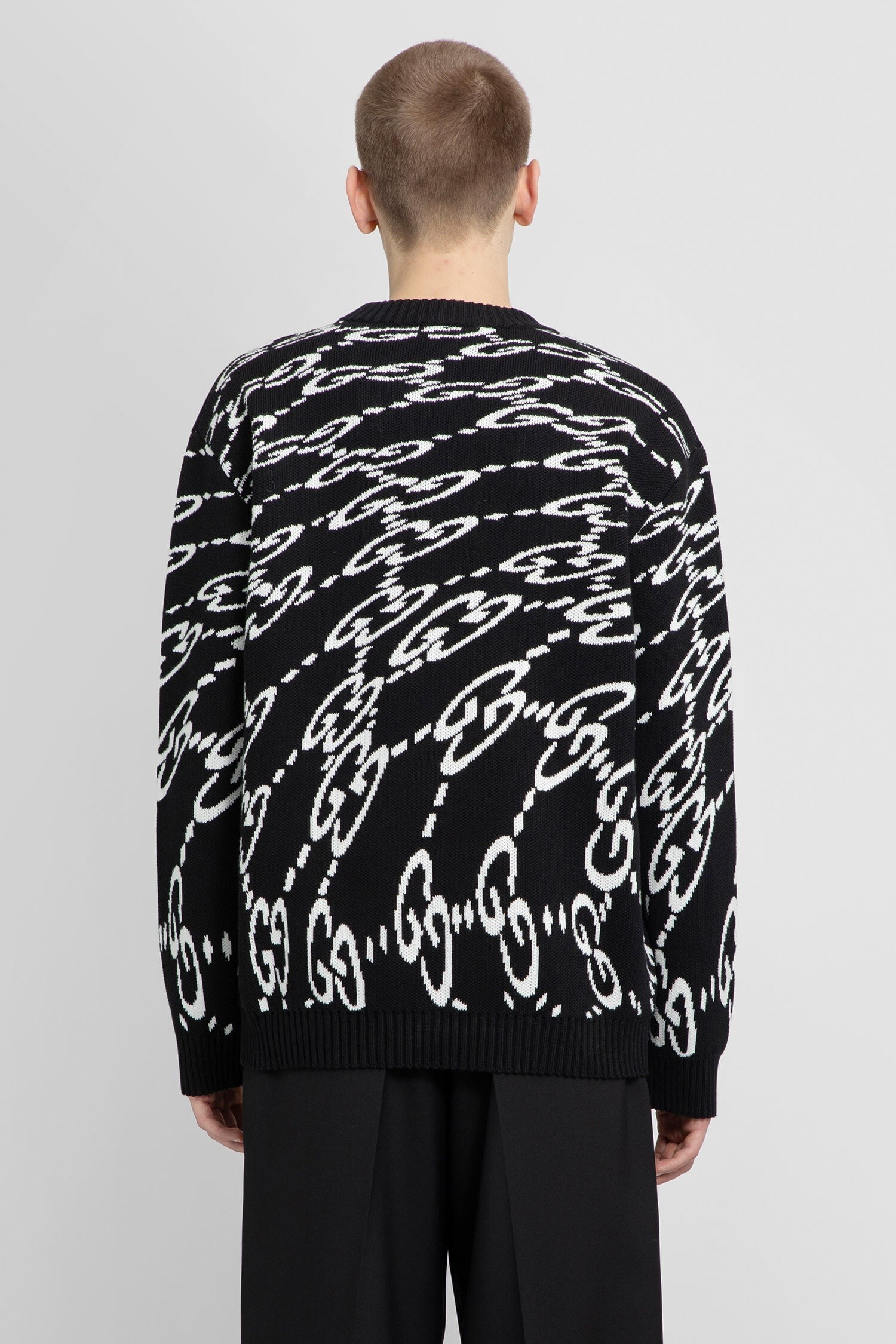 Wavy Gg Cotton Jumper