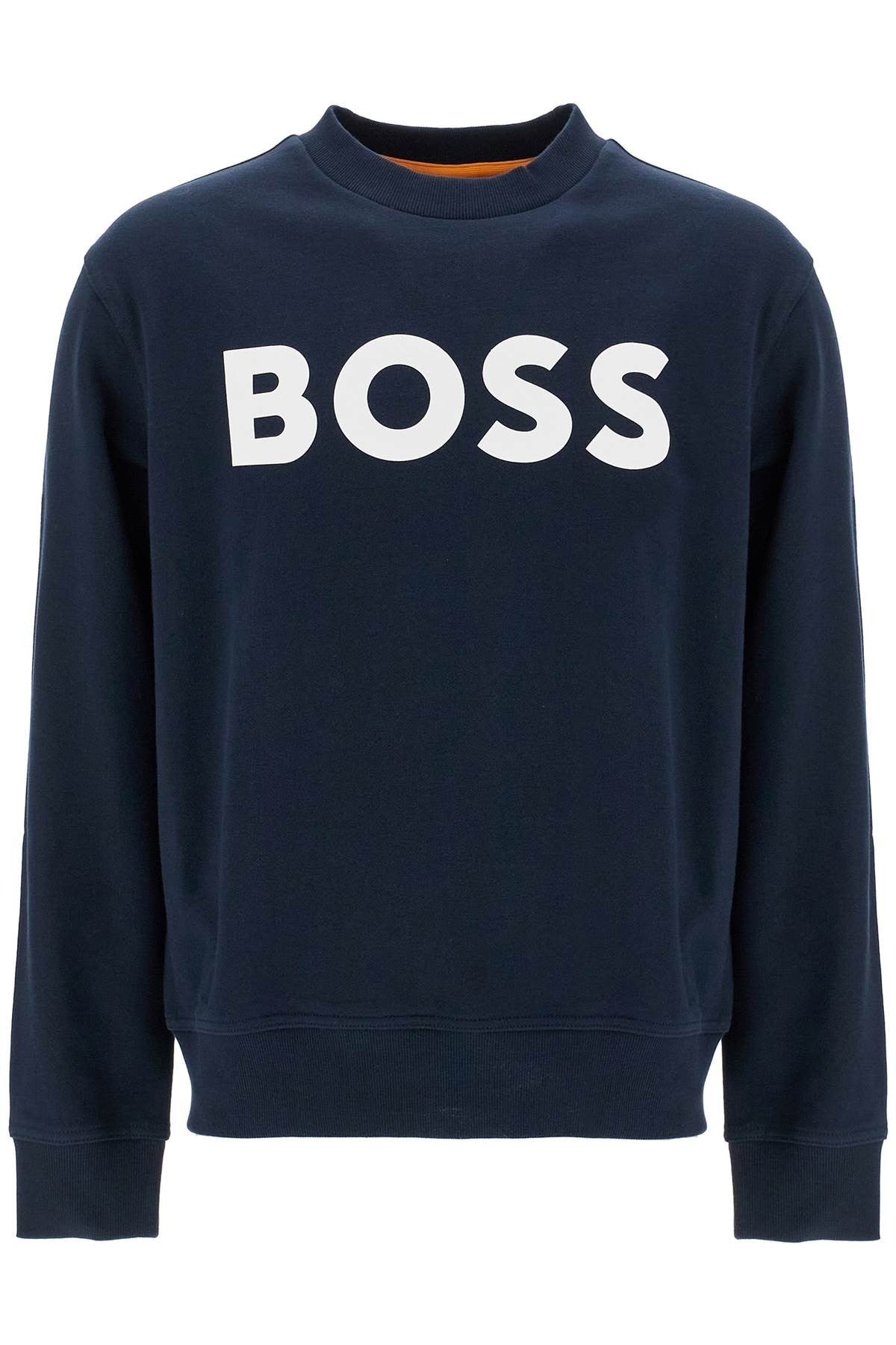 webasiccrew logo sweatshirt