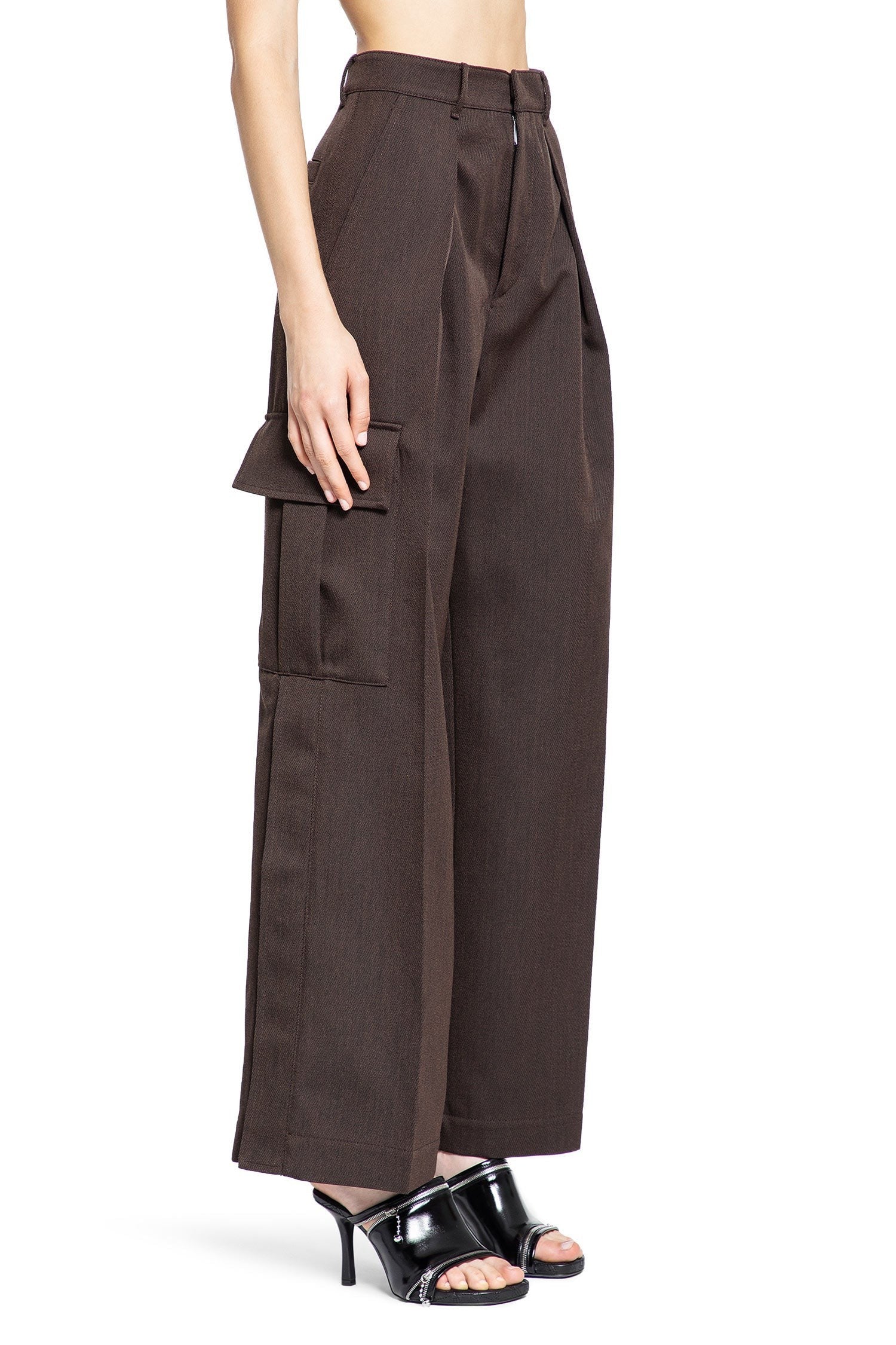 Wool Cargo Trousers