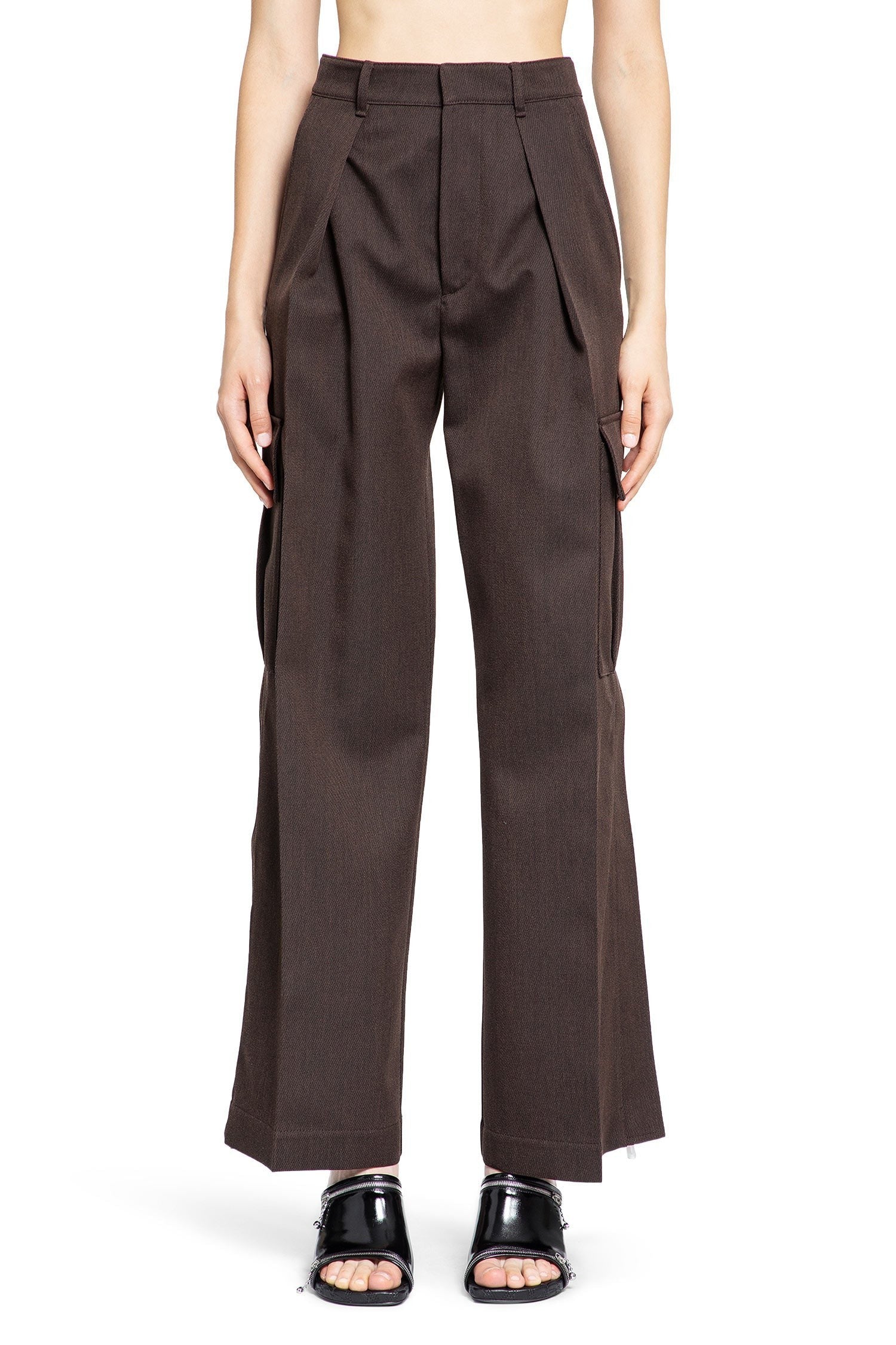 Wool Cargo Trousers