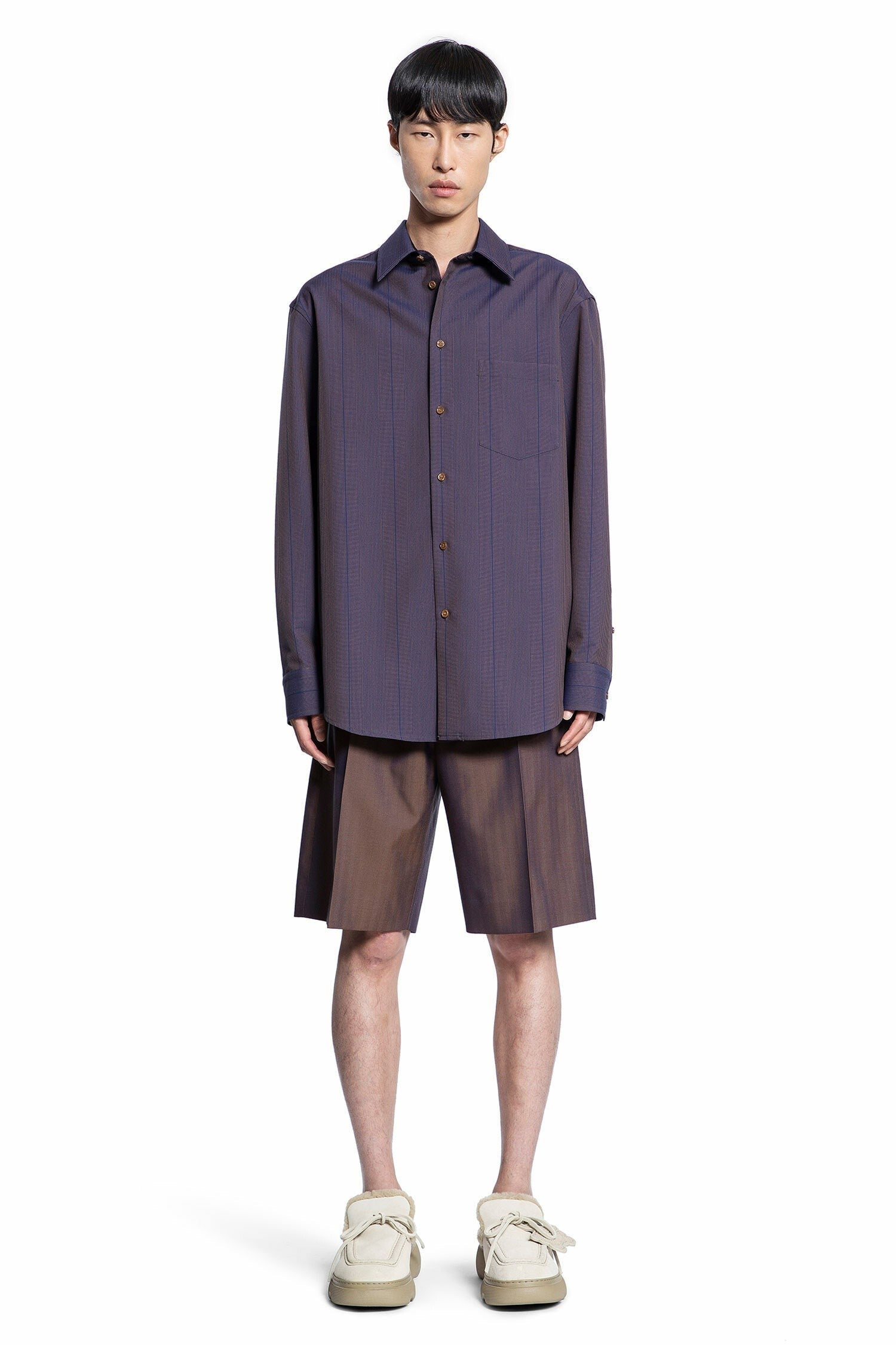 Wool Tailored Shorts