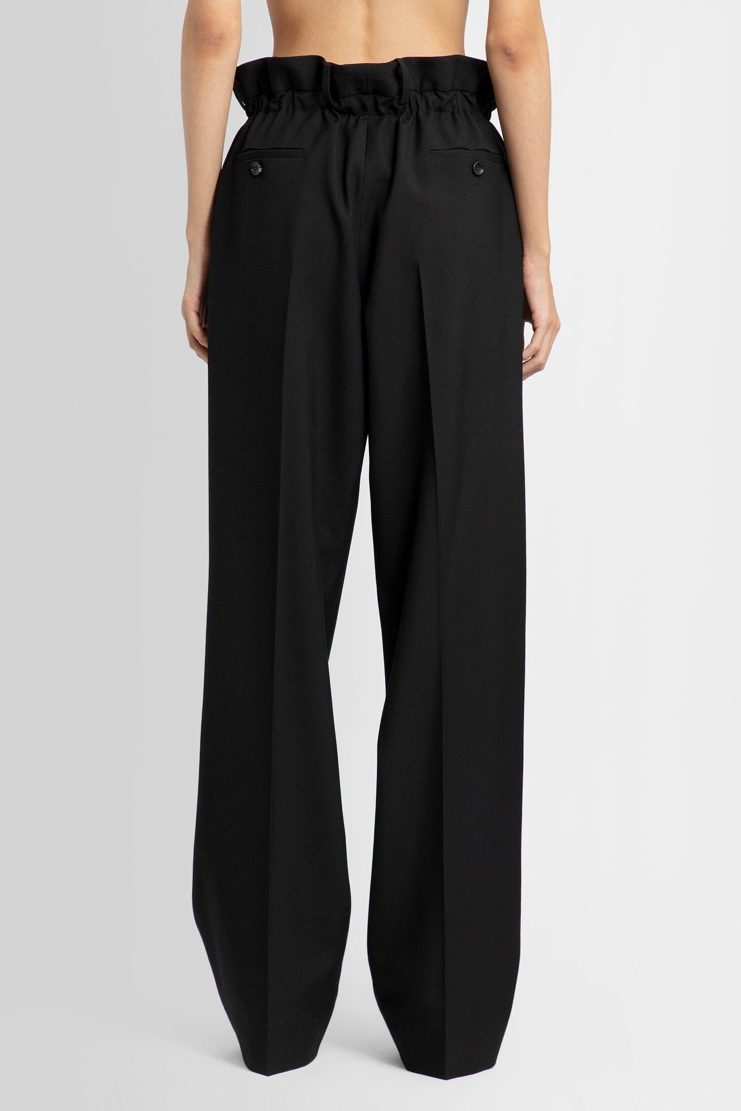 wool trousers