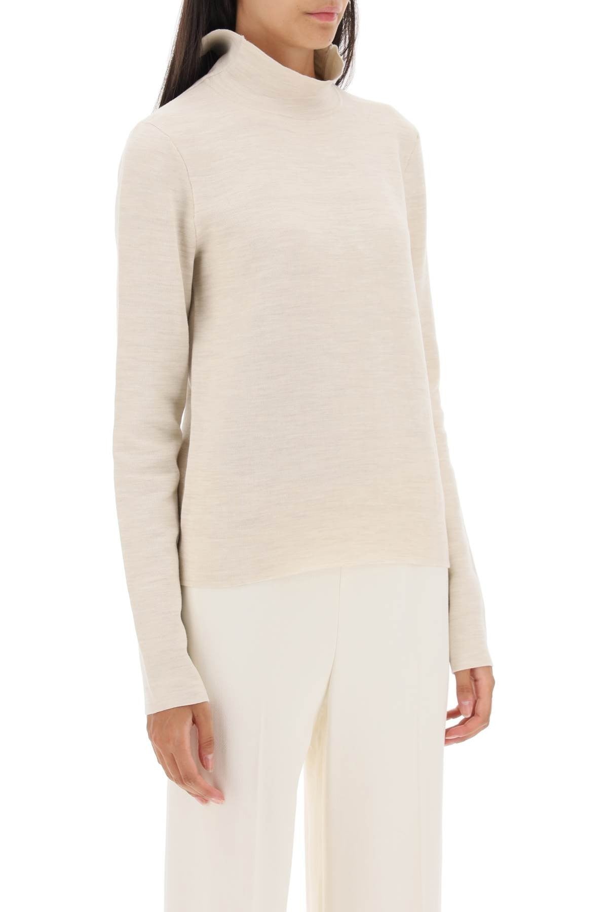 Wool Turtleneck Sweater