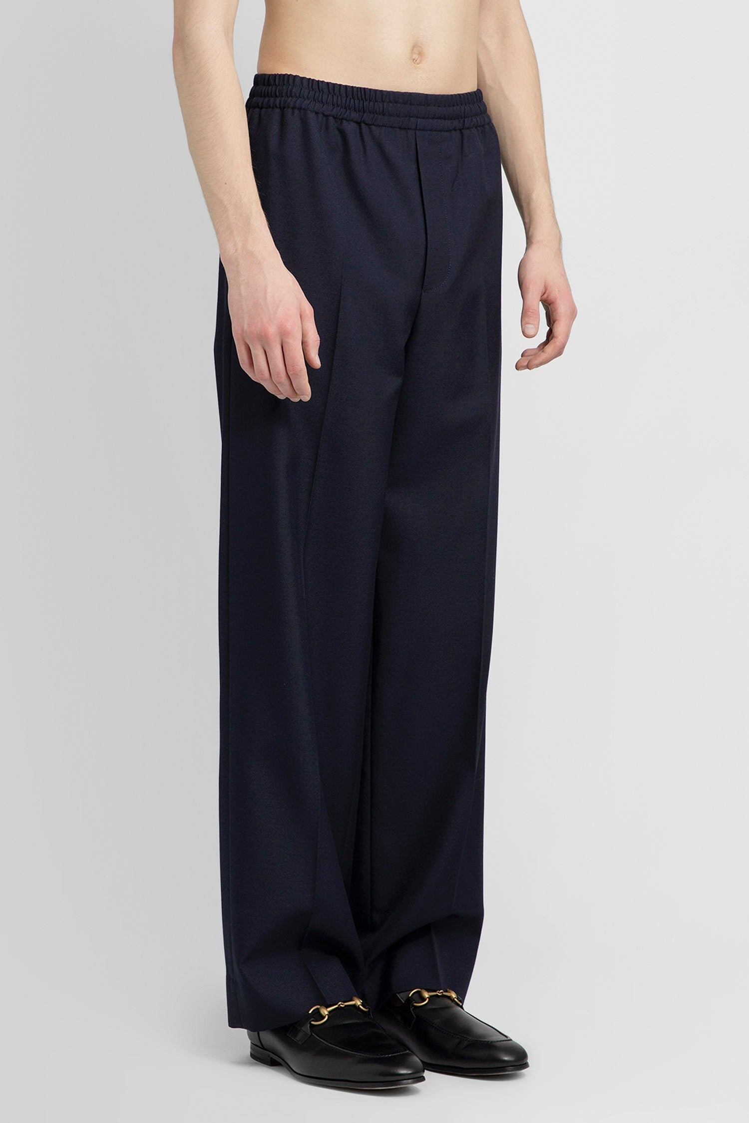 Wool Twill Track Trousers