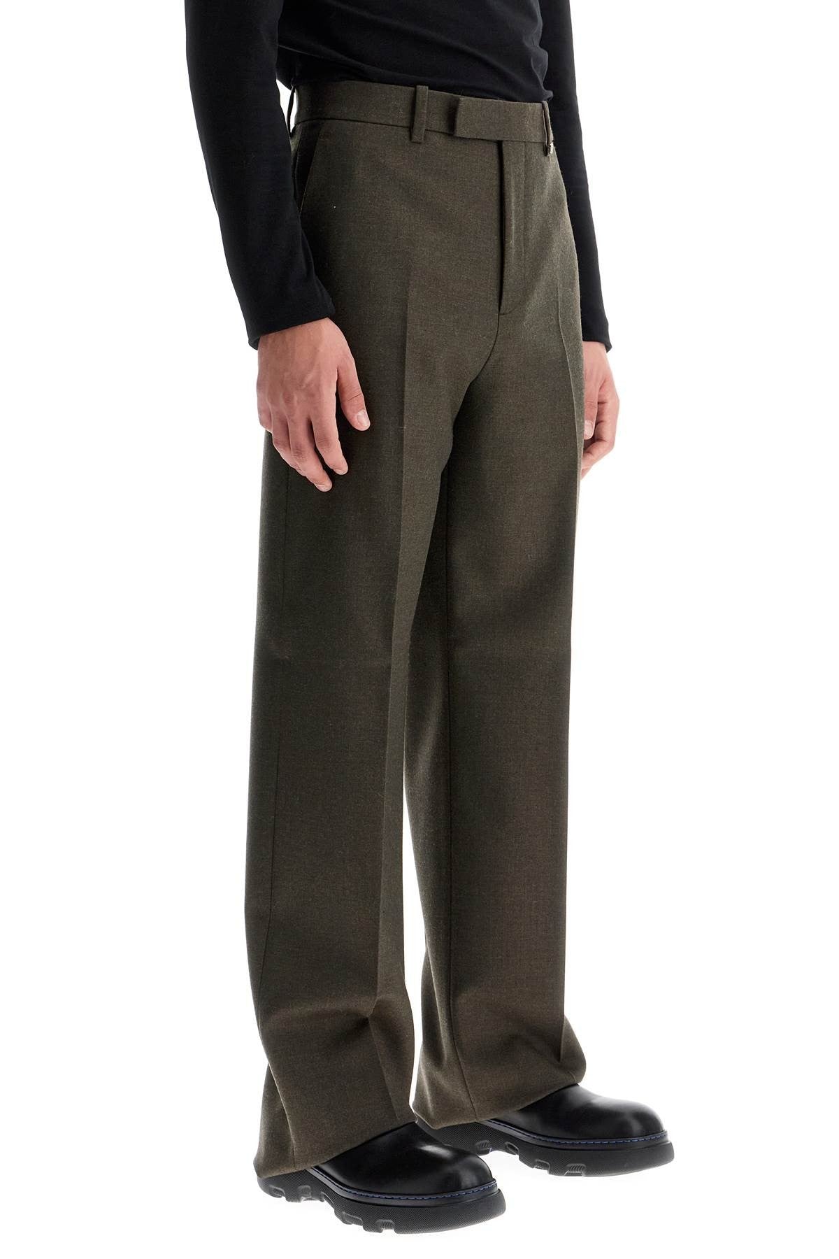 wool twill trousers in eight