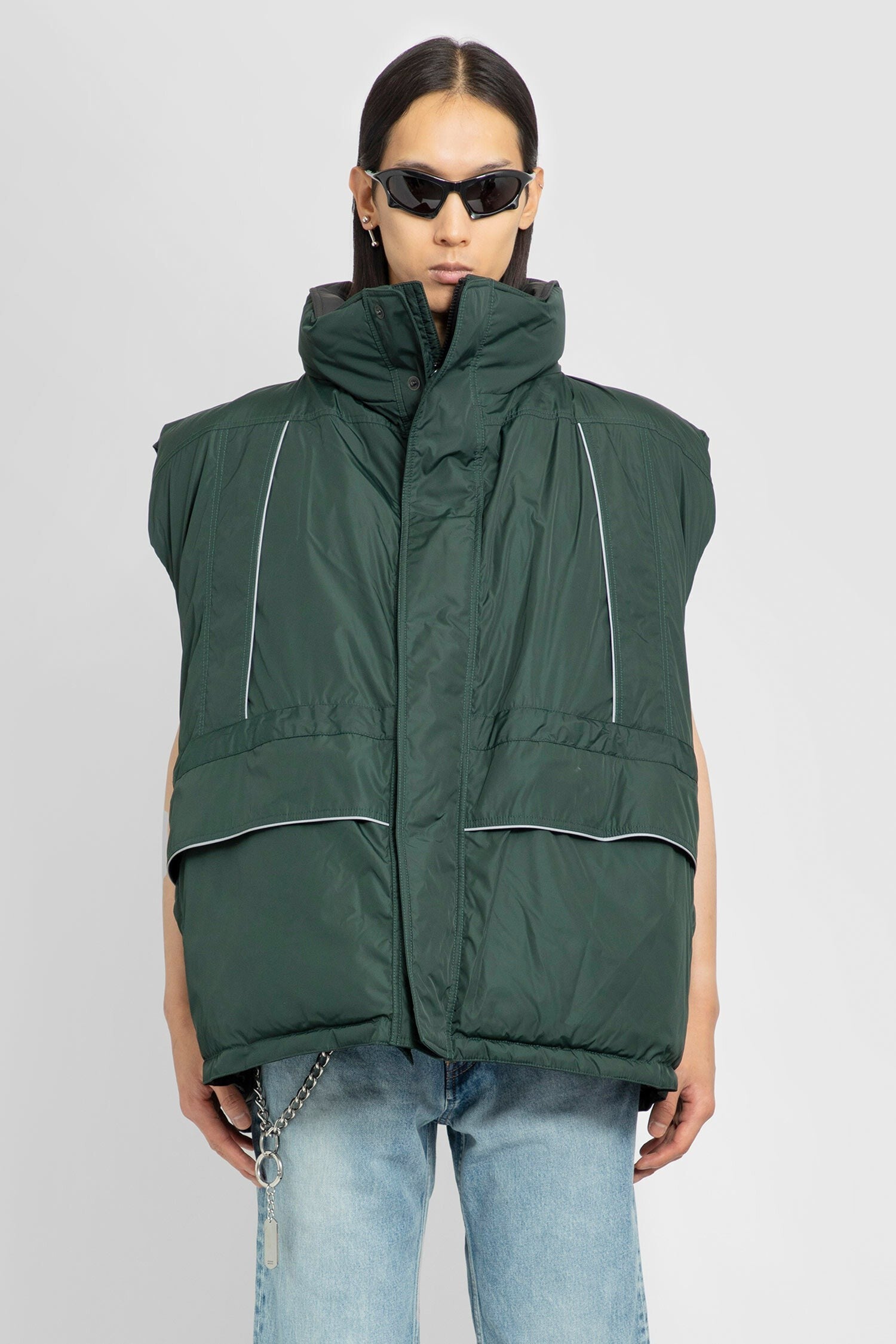 wrap gilet