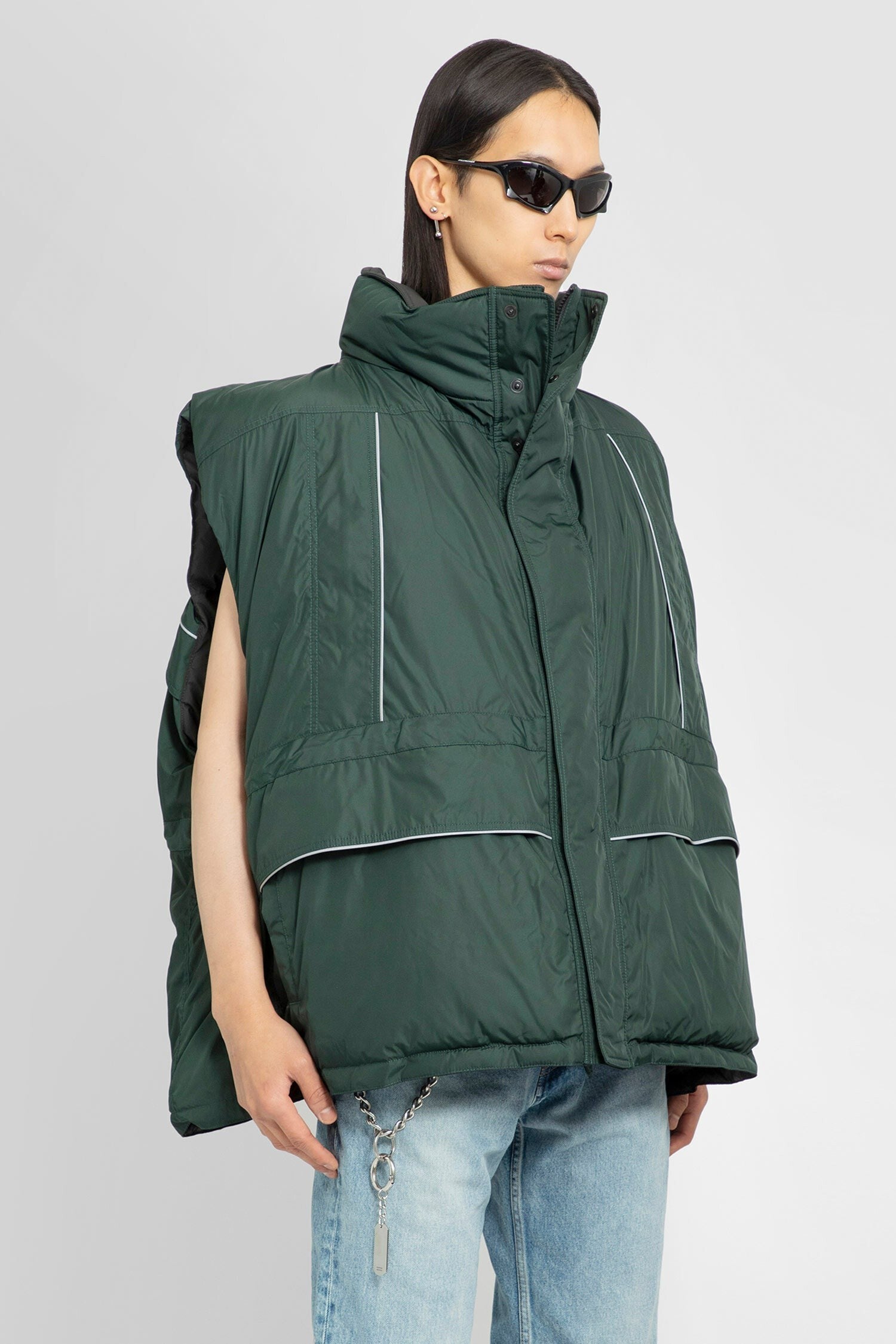 wrap gilet