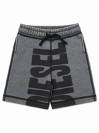 Diesel Kids Logo Sweat Shorts