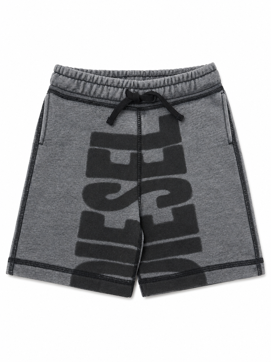 Diesel Kids Logo Sweat Shorts