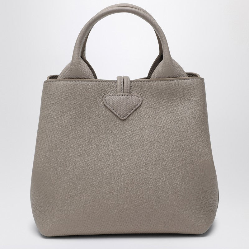 Longchamp Le Roseau clay-coloured bag S