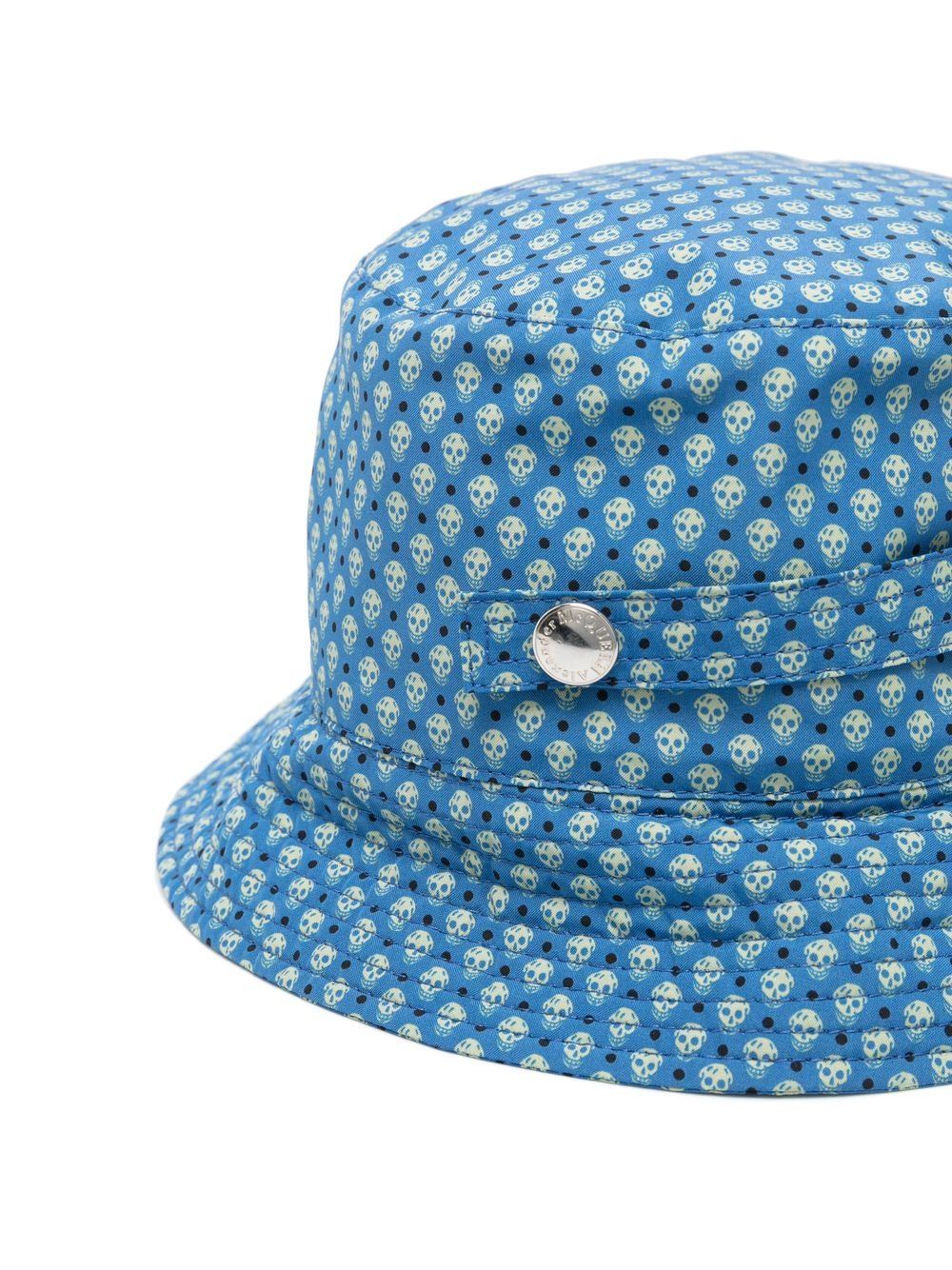 Alexander McQueen Bucket hat with skull print