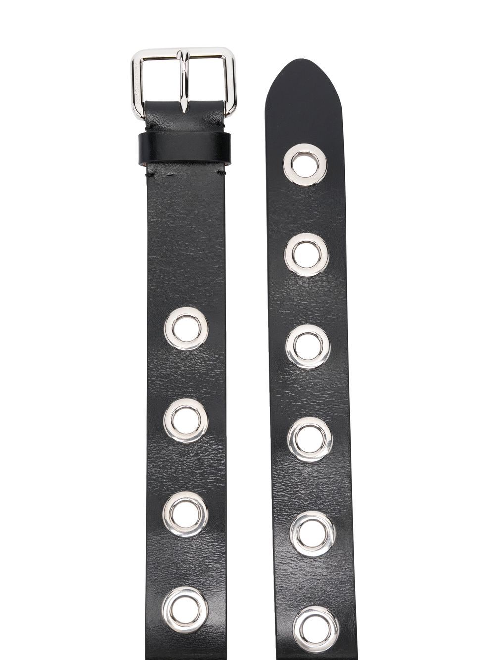 Alexander McQueen Eyelets leather belt