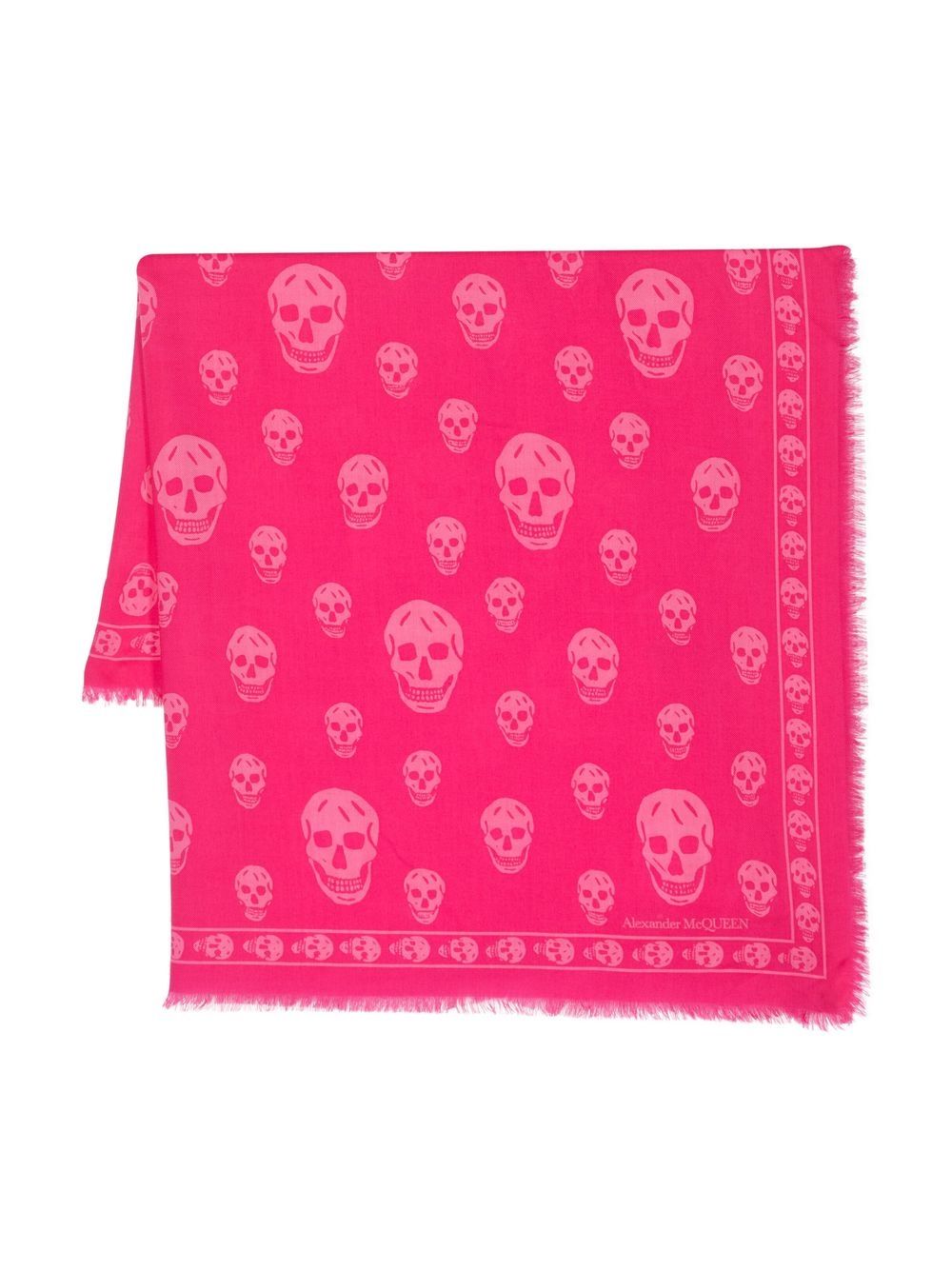 Alexander McQueen Scarfs Fuchsia