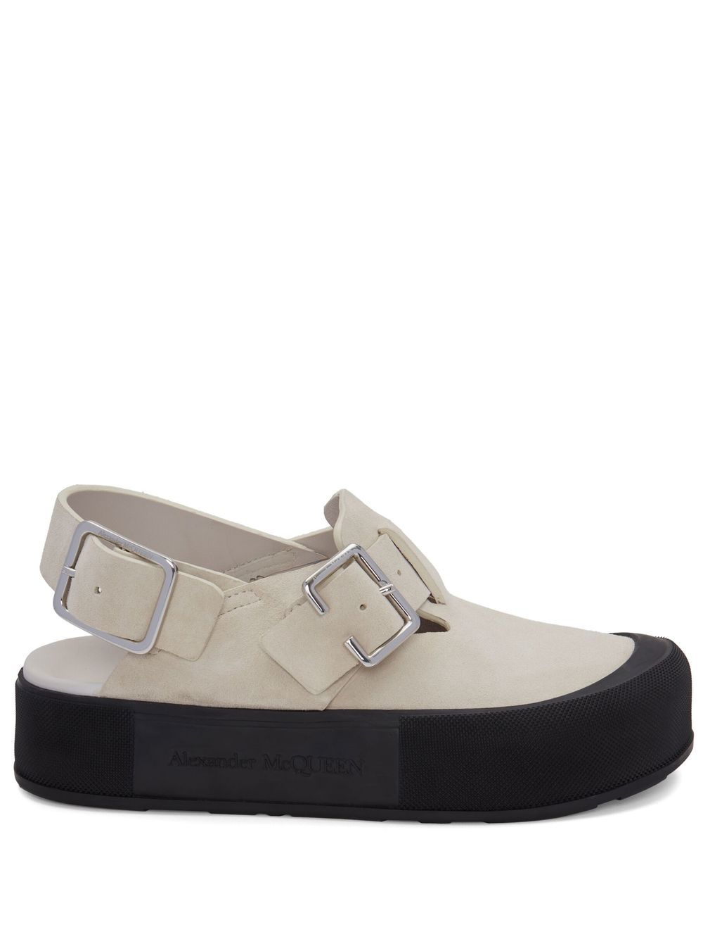 Alexander McQueen Leather clogs