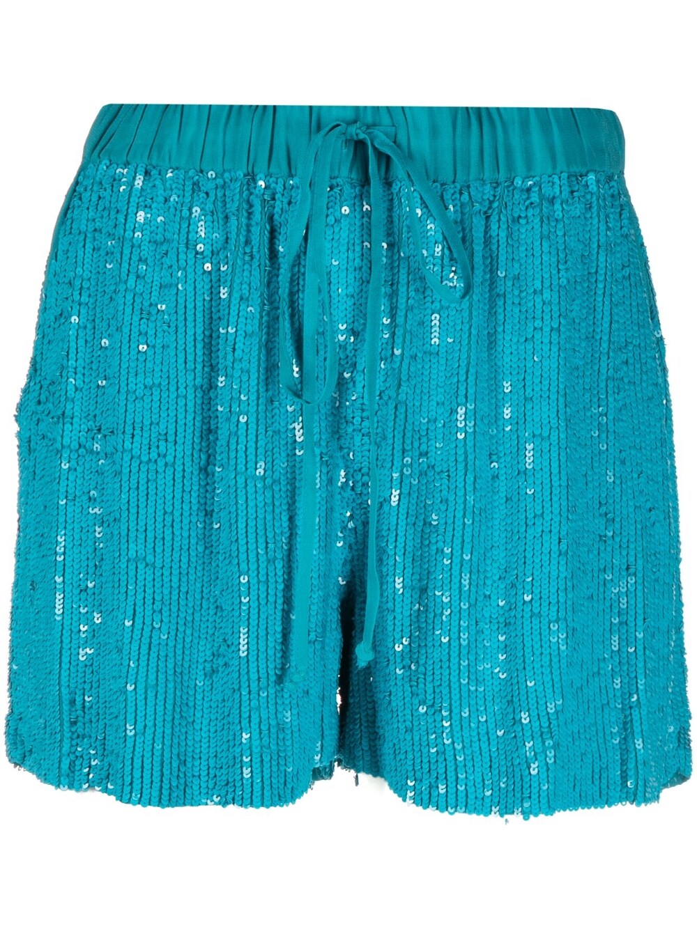 Parosh Shorts Clear Blue