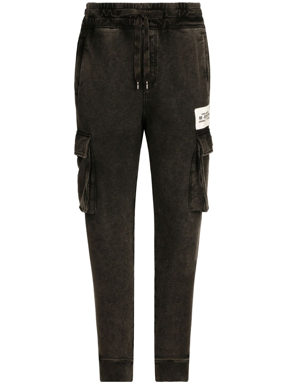 Dolce & Gabbana Tailored cargo with logo application