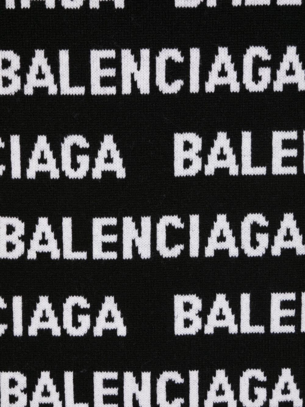 Balenciaga Bal Horizontal scarf