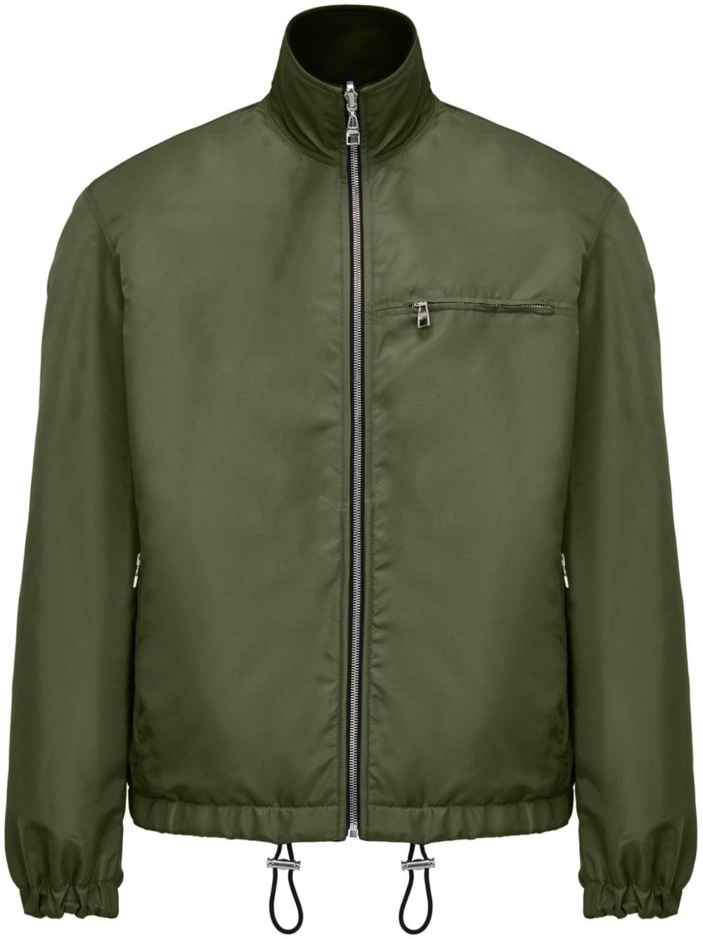 Alexander McQueen Reversible Graffiti Bomber Jacket