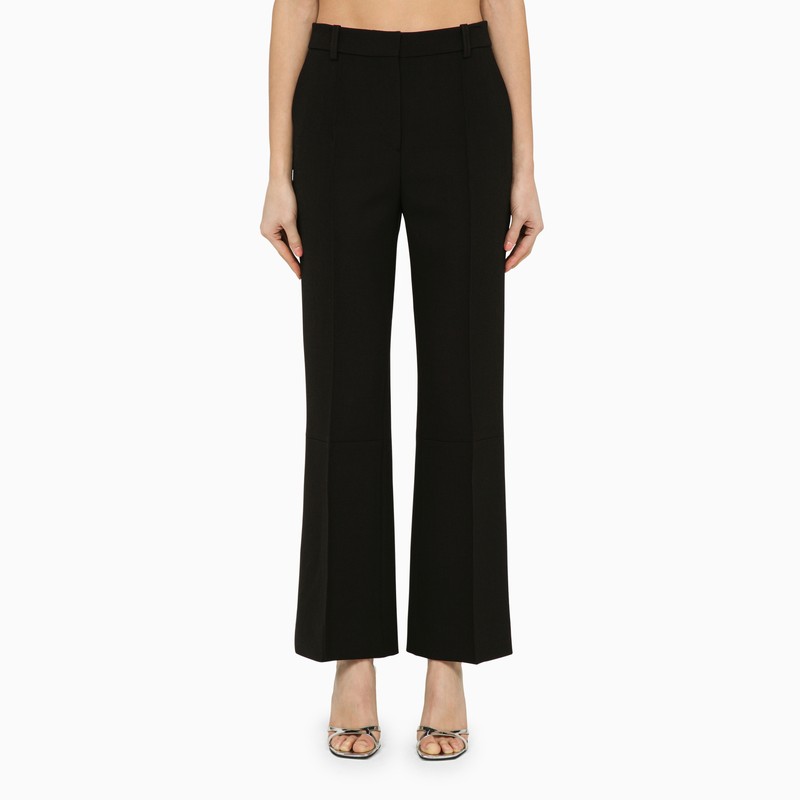 Victoria Beckham Classic black wool-blend trousers