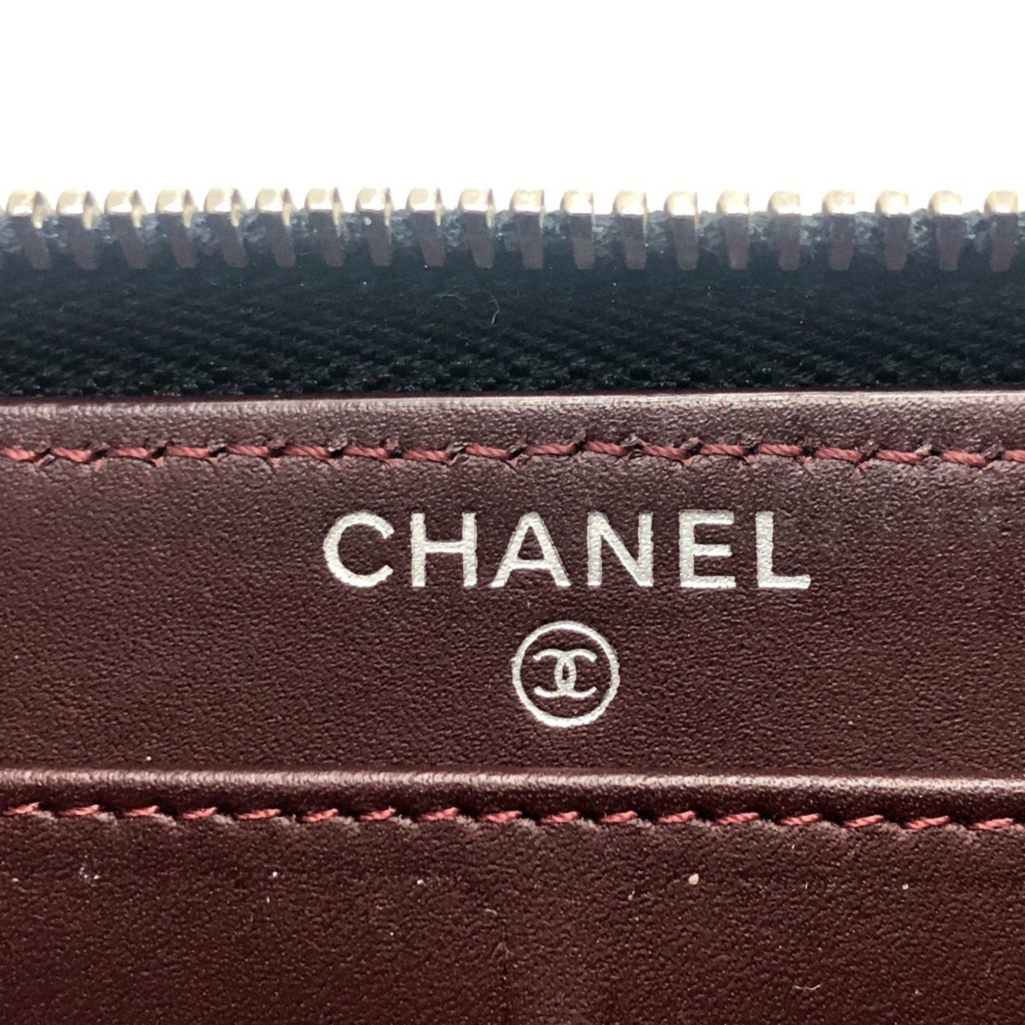 Chanel Zip around wallet