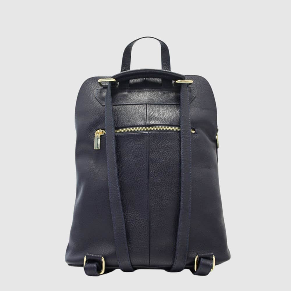 The Trend The Trend Big Convertible Leather Backpack