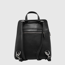 The Trend Convertible Leather Backpack