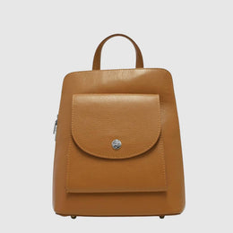 The Trend Convertible Leather Backpack