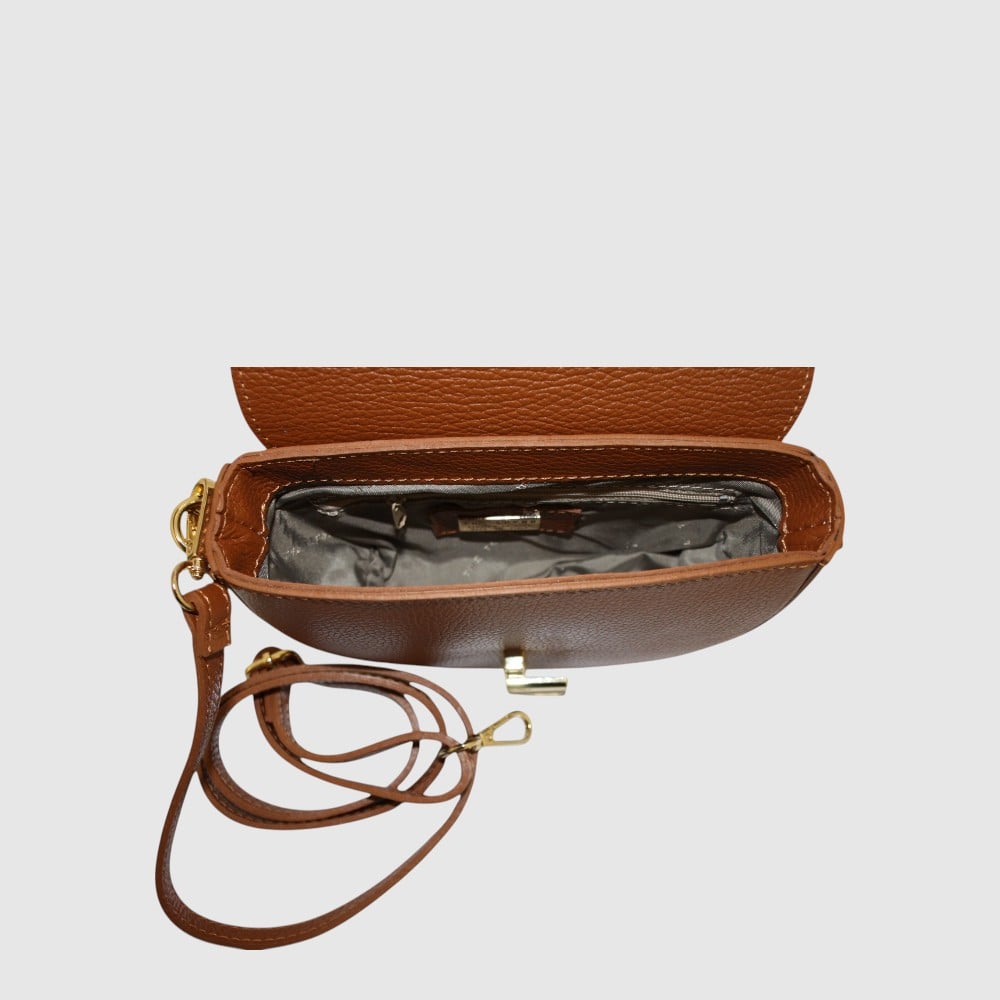 The Trend The Trend Alloro Leather Bag