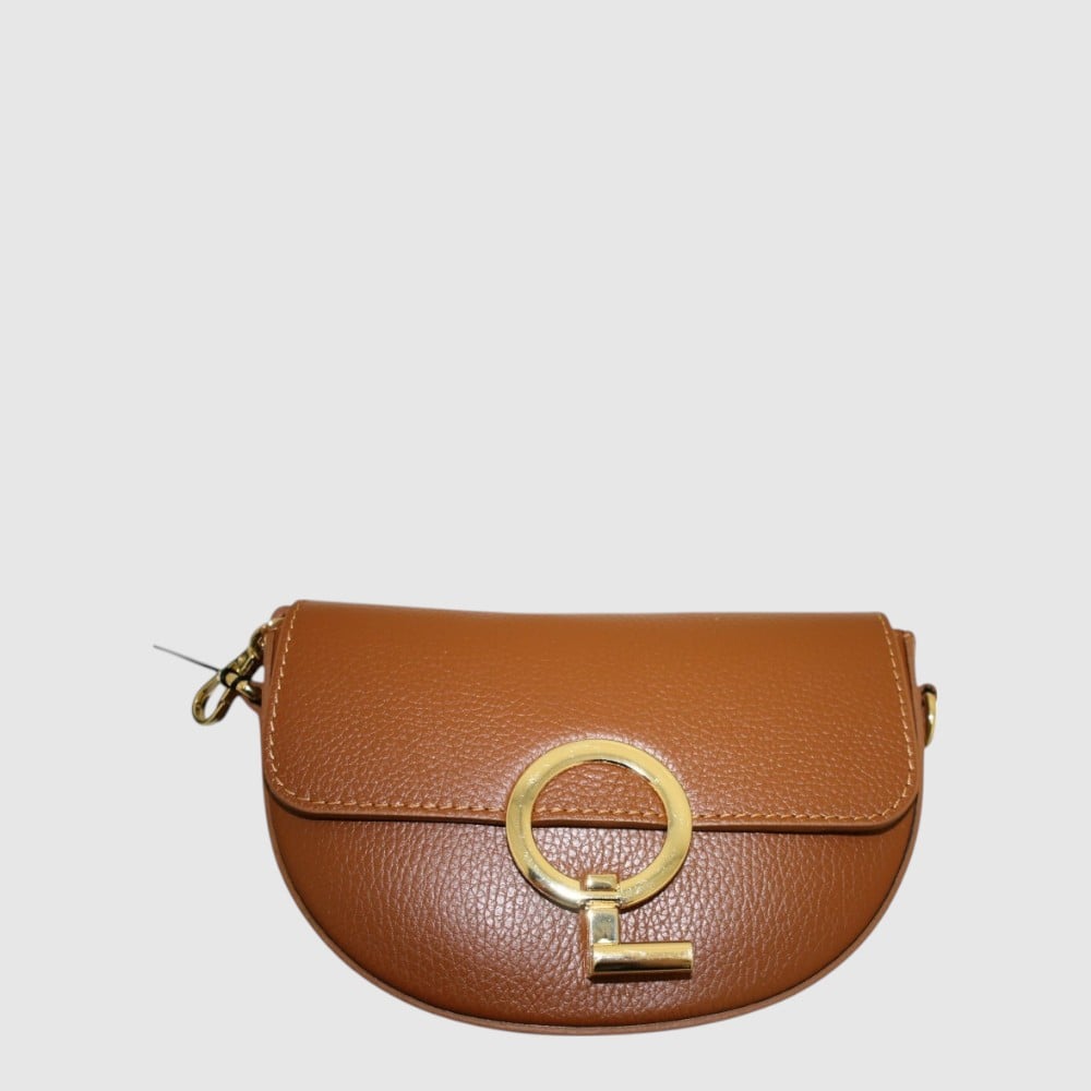 The Trend The Trend Alloro Leather Bag