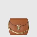 The Trend The Trend Begonia Leather Handbag
