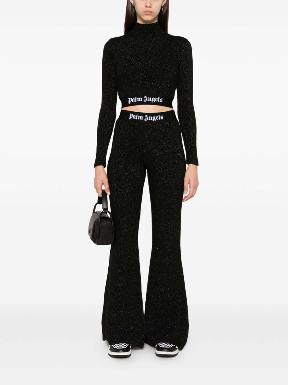 Palm Angels Trousers Black