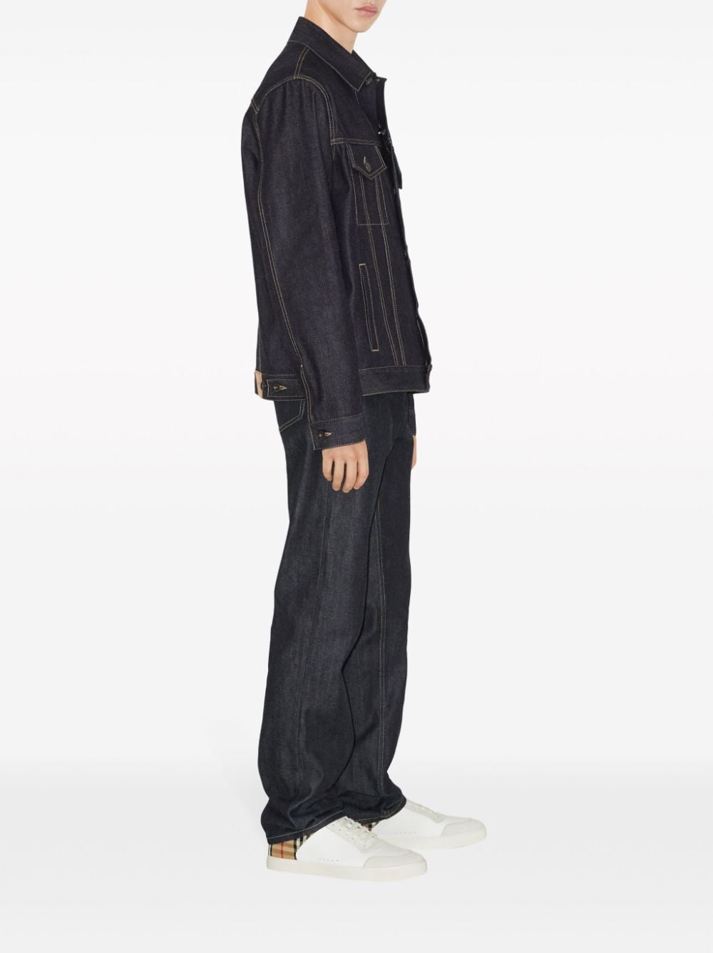 Burberry Vintage Check panelled sneakers
