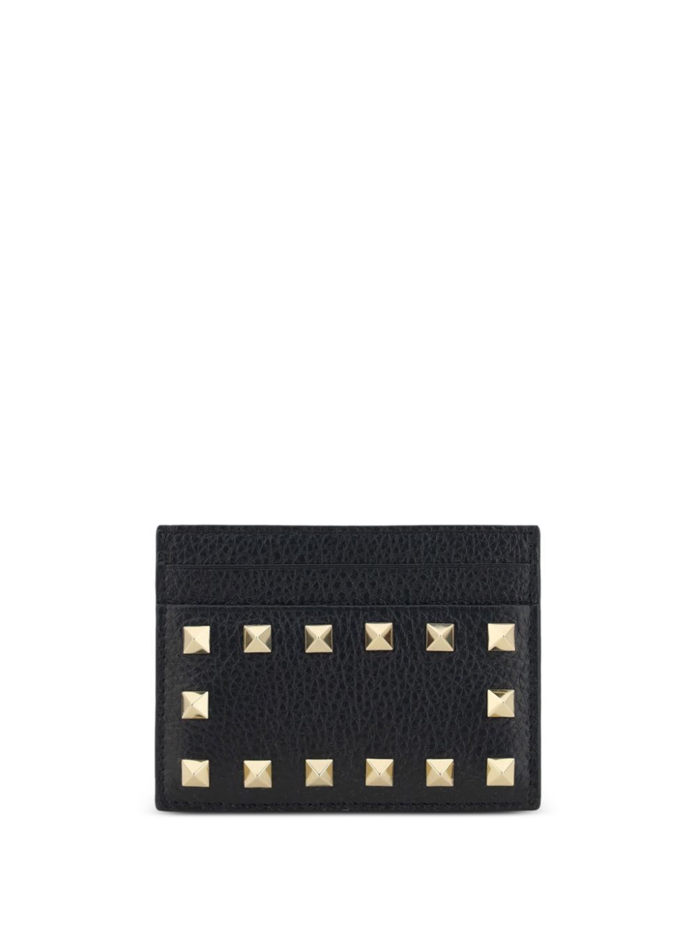 Valentino Garavani Rockstud leather card case