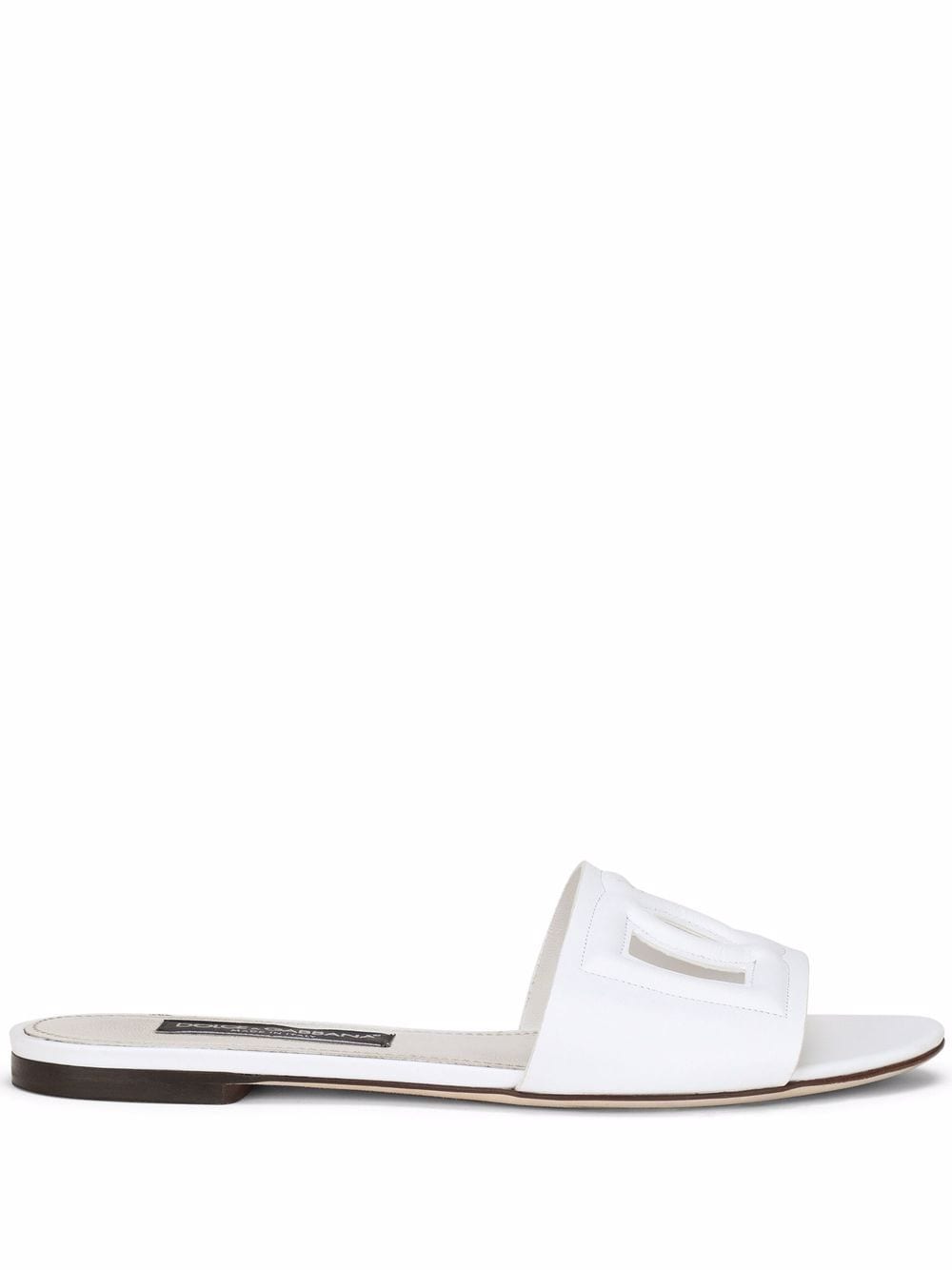 Dolce & Gabbana DG Logo leather sandals