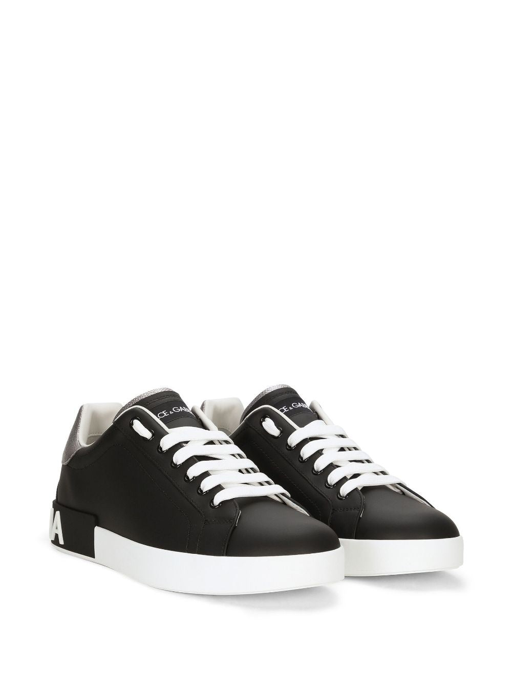 Dolce & Gabbana logo-patch low-top sneakers